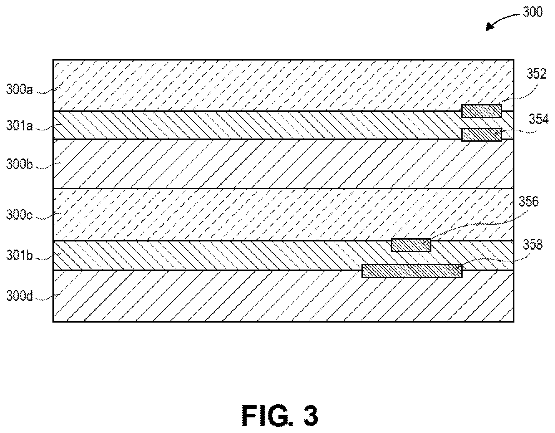 Patent US12622287 Figure 3 – Multilayer glass substrate