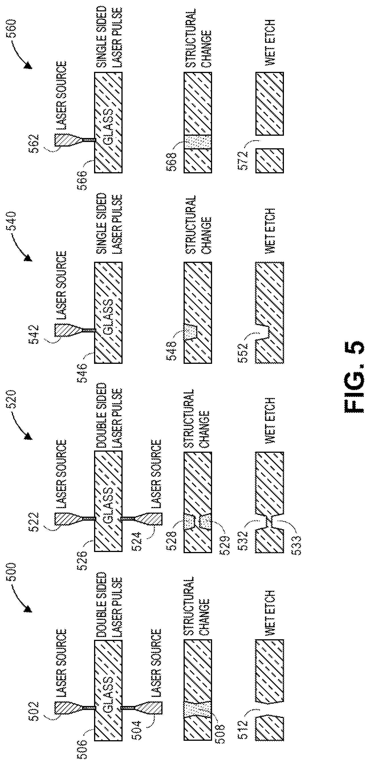 Patent US12622287 Figure 5 – Multilayer glass substrate