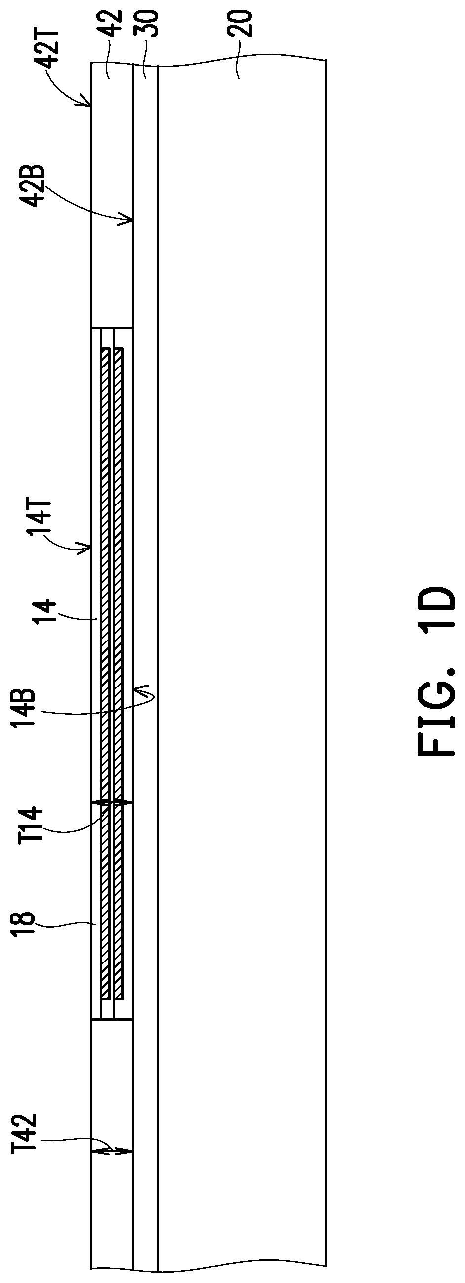 Patent US12622290 Figure 4 – Chip structure and method of fabricating the same