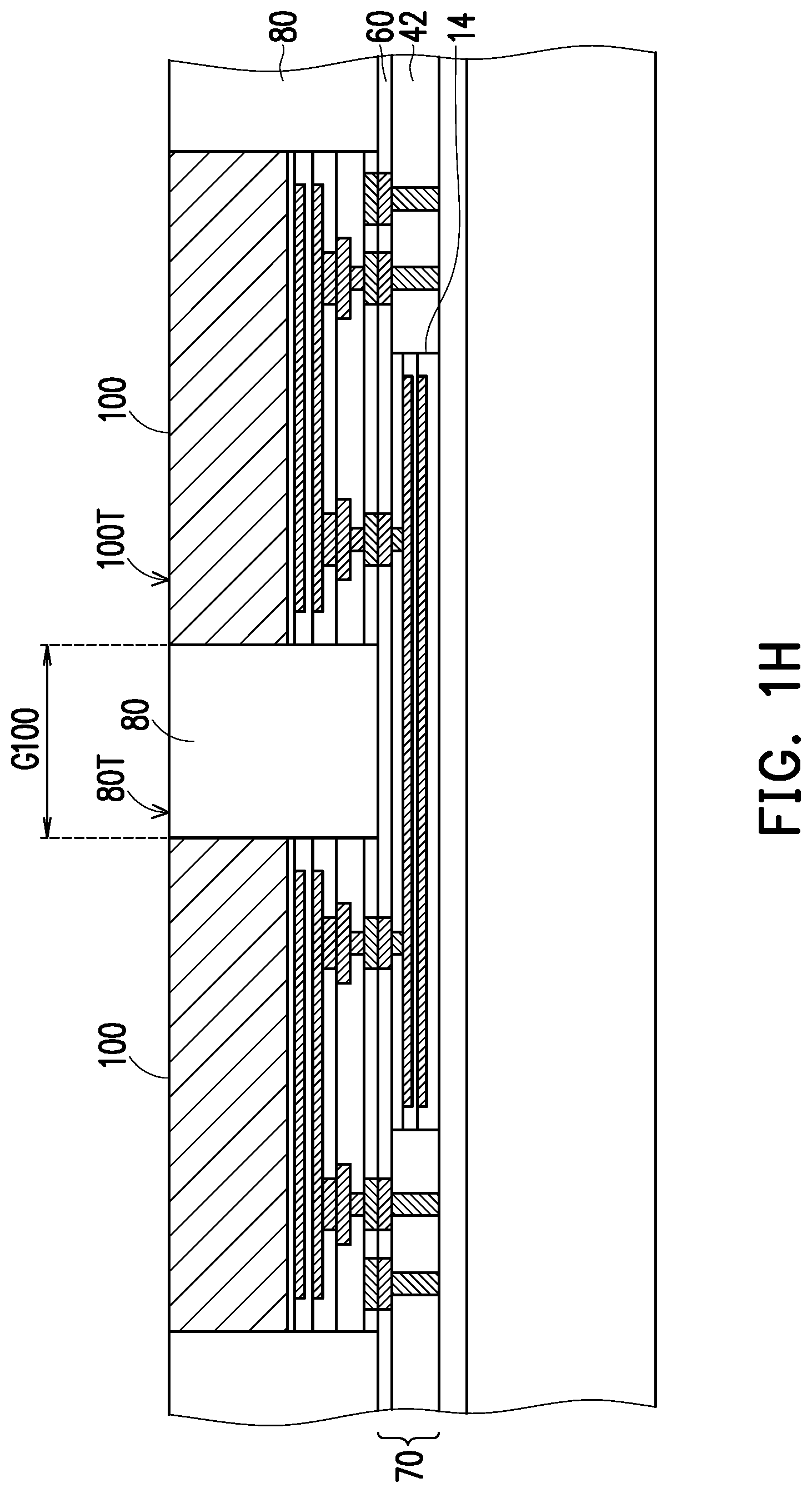 Patent US12622290 Figure 8 – Chip structure and method of fabricating the same