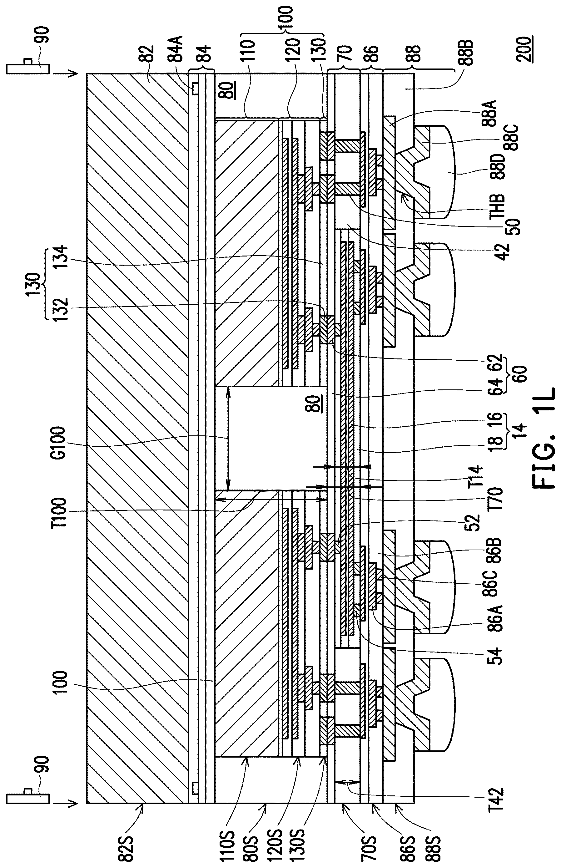 Patent US12622290 Figure 12 – Chip structure and method of fabricating the same