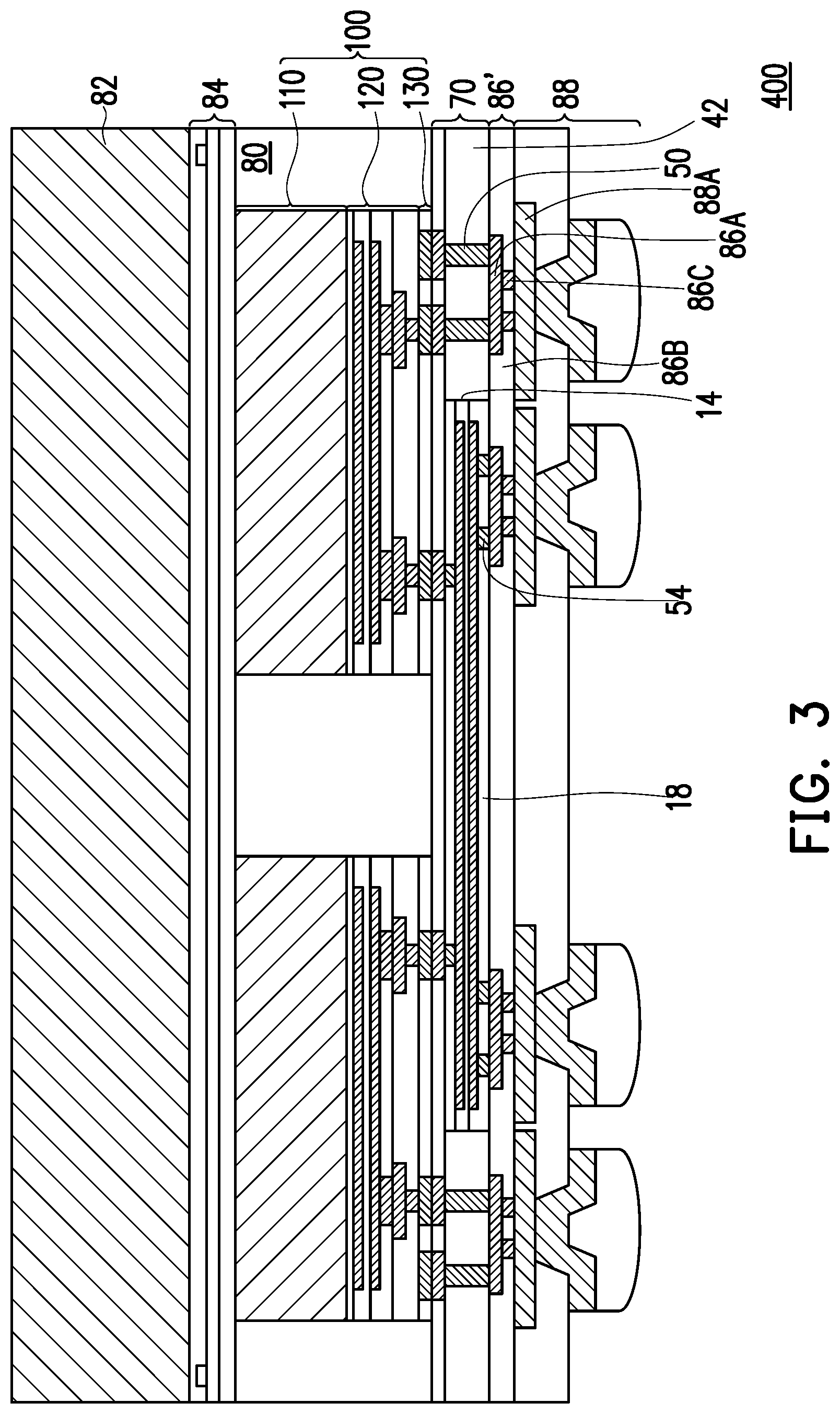 Patent US12622290 Figure 14 – Chip structure and method of fabricating the same