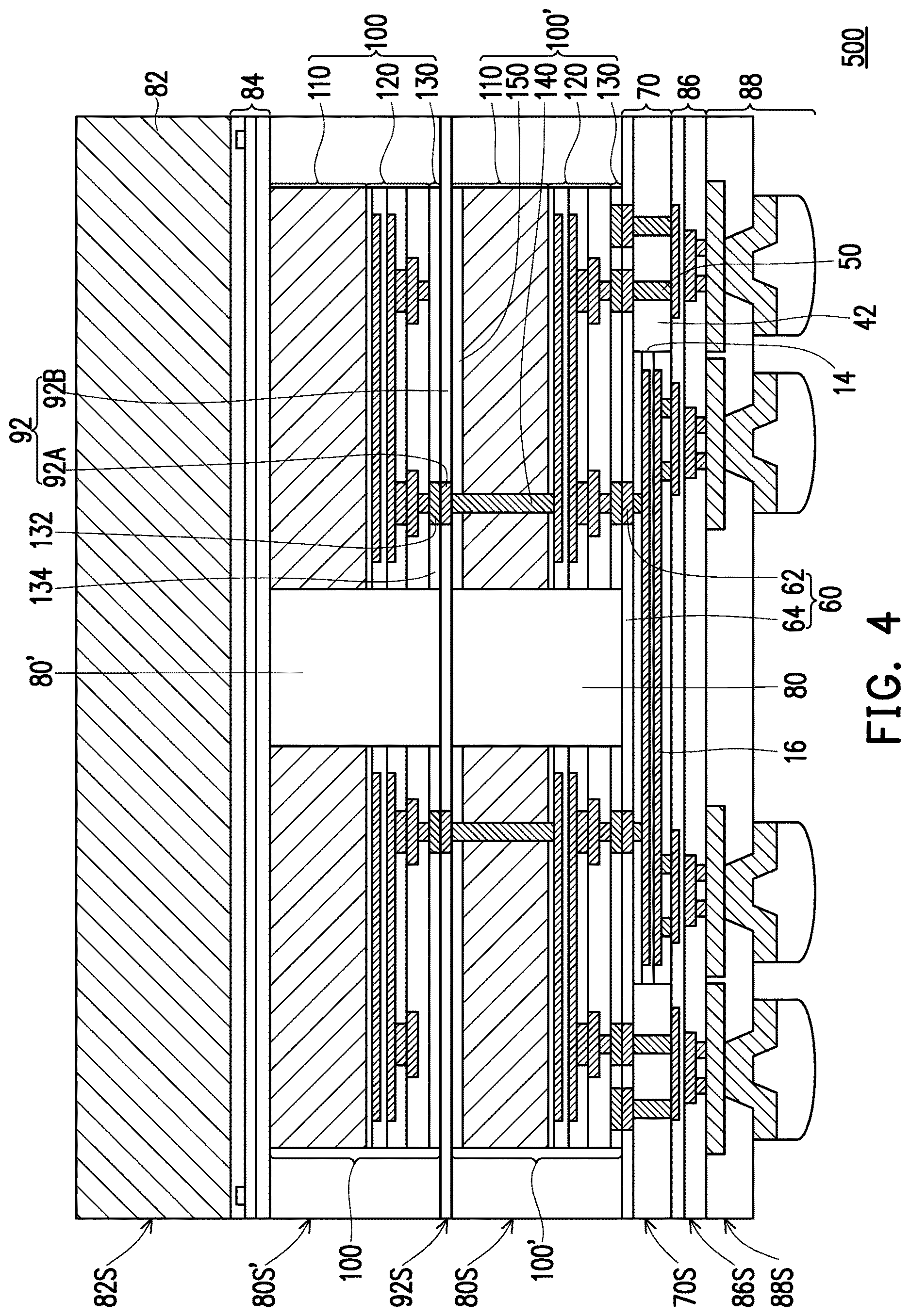 Patent US12622290 Figure 15 – Chip structure and method of fabricating the same