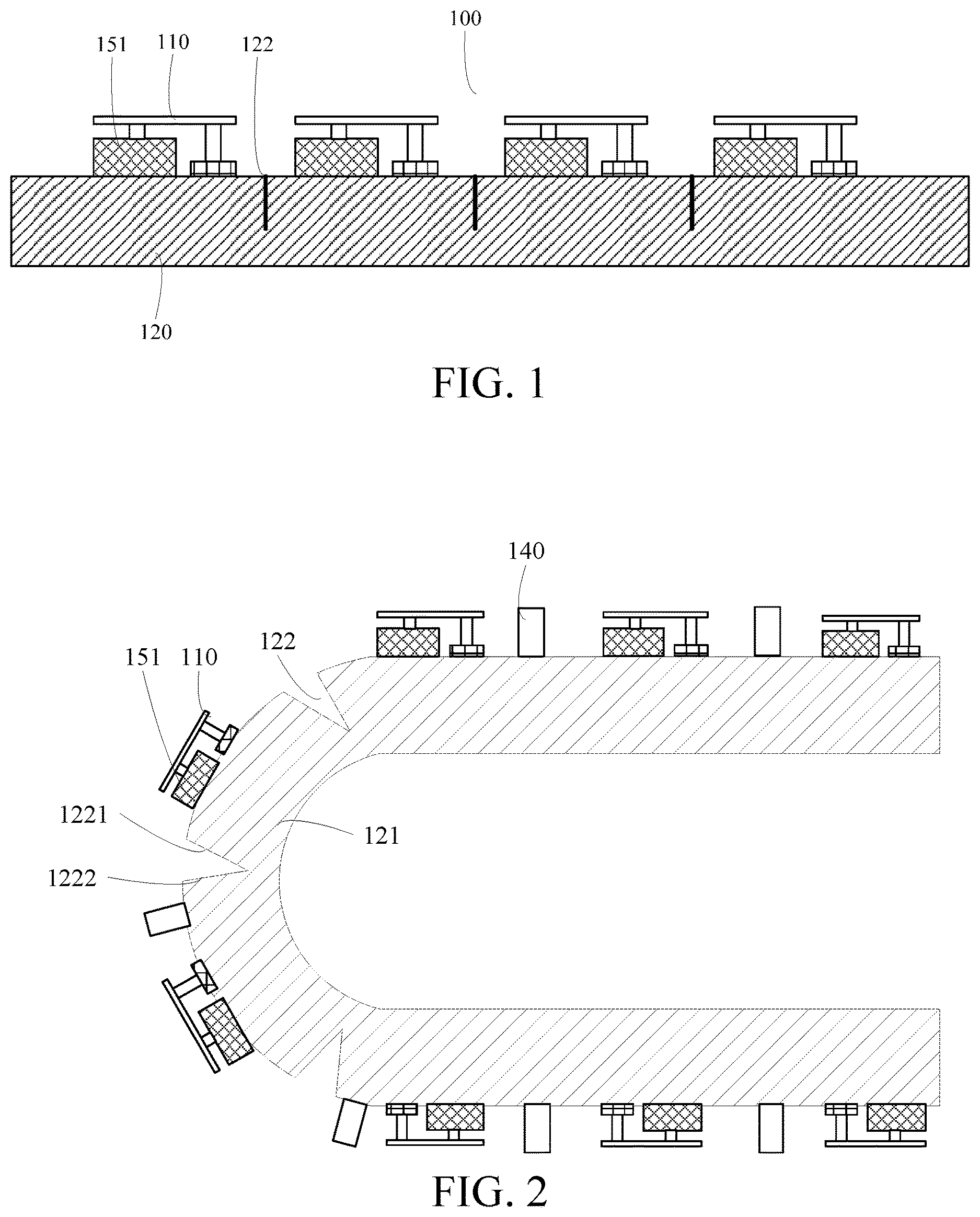 Patent US12622291 Figure 1 – Flexible display module and electronic device