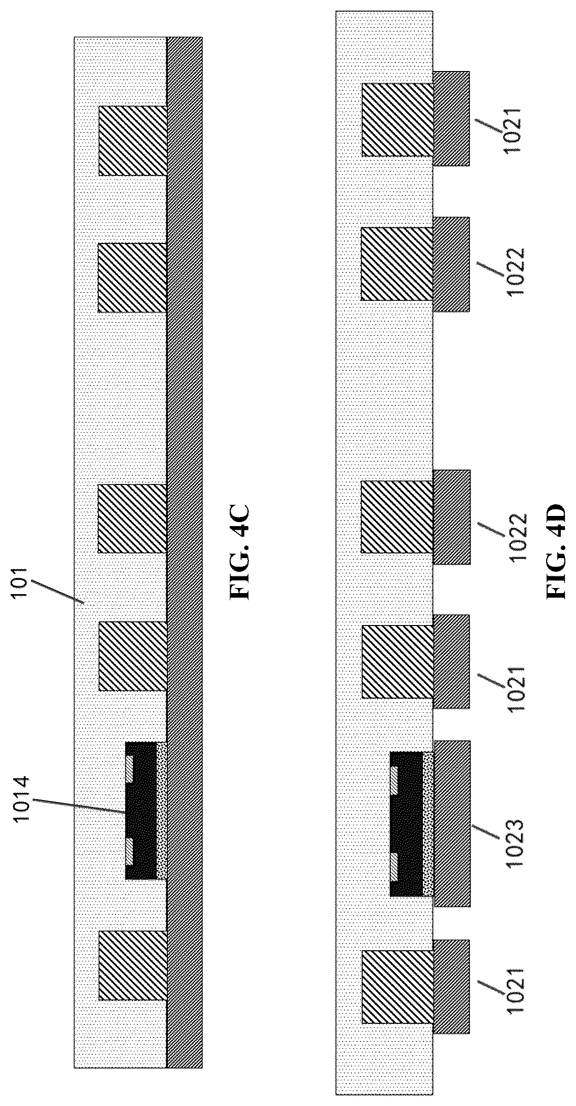 Patent US12622292 Figure 4 – Two-sided interconnected embedded chip packaging structure and manufacturing method therefor