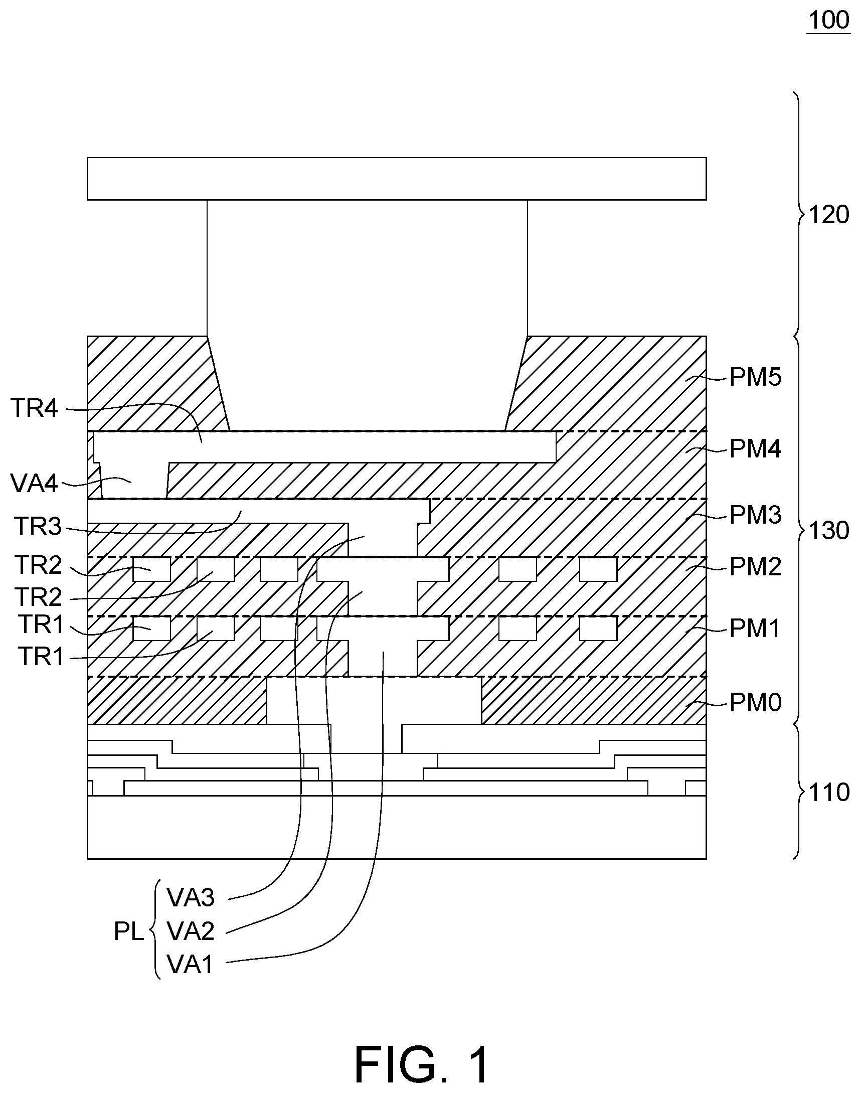 Patent US12622293 Figure 1 – Semiconductor device