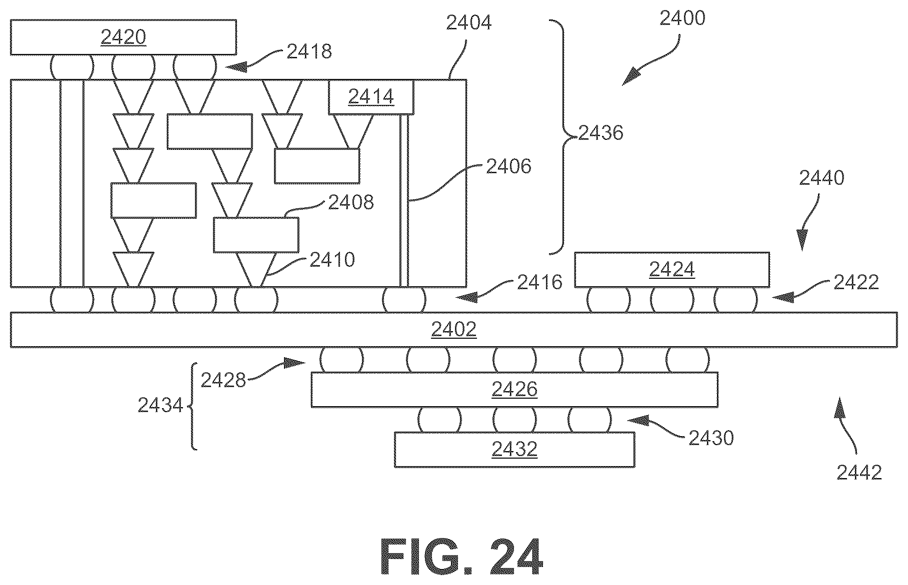 Patent US12622294 Figure 9 – Methods and apparatus to improve signal integrity performance in integrated circuit packages