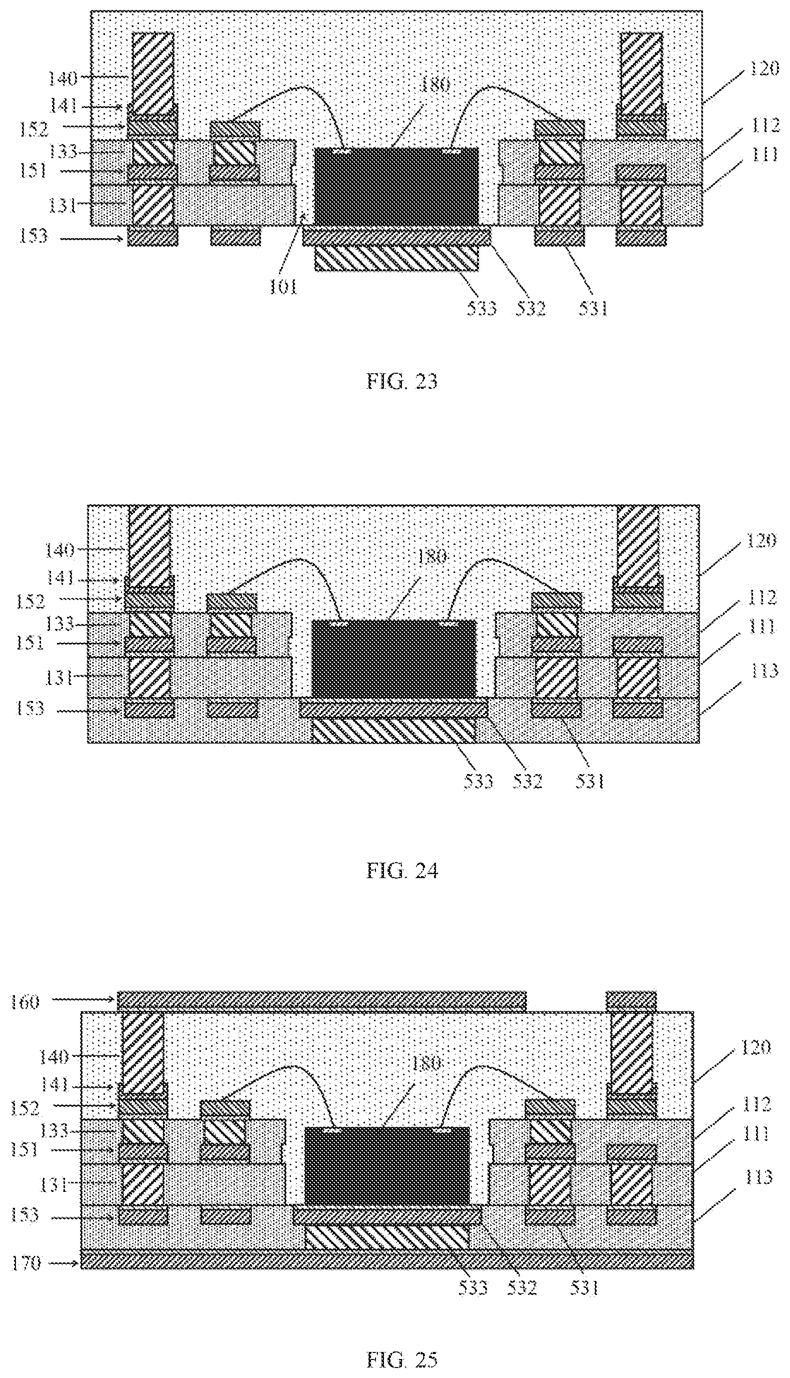 Patent US12622295 Figure 8 – Signal-heat separated TMV packaging structure and manufacturing method thereof