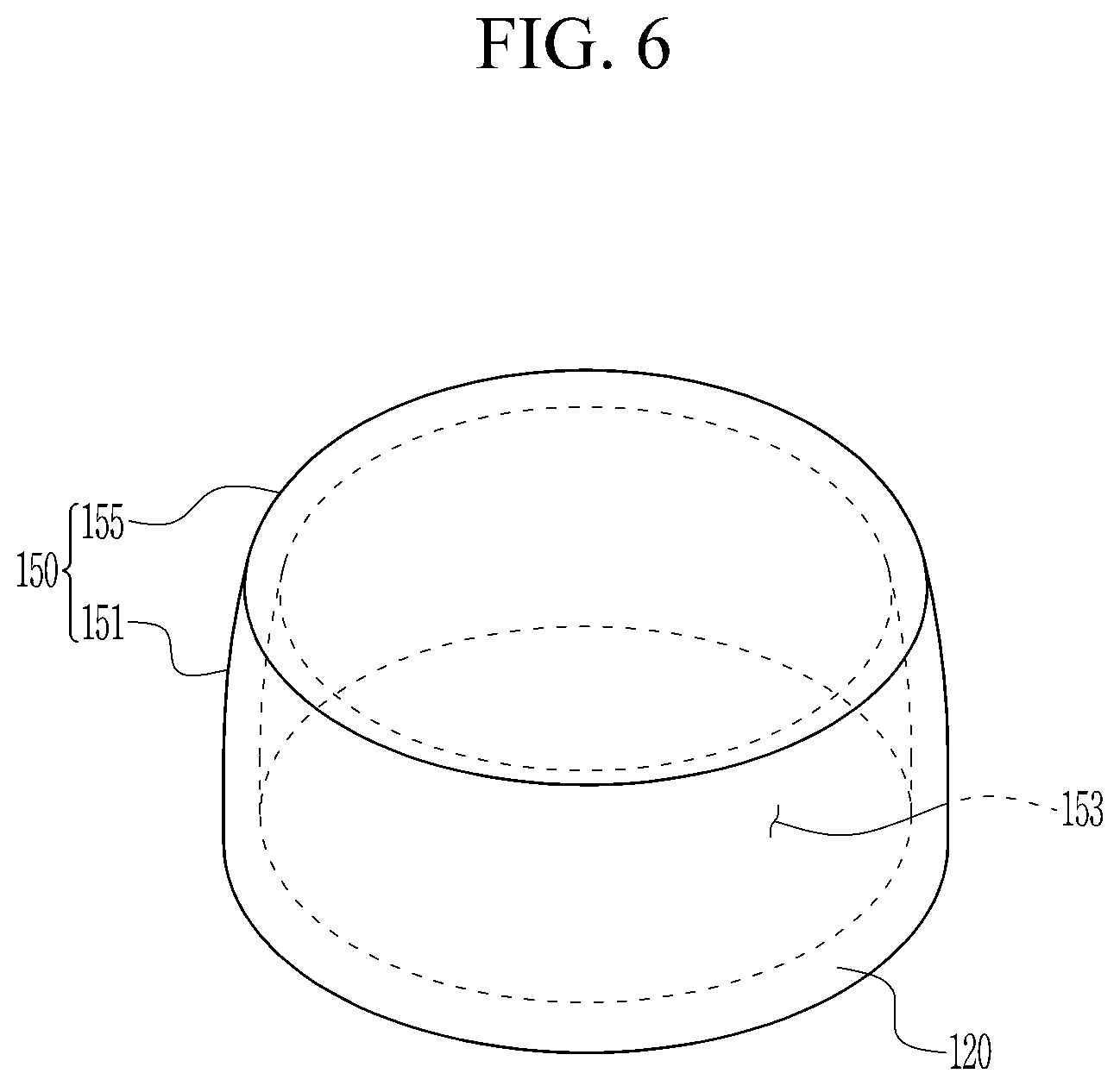Patent US12622297 Figure 6 – Bonding structure of semiconductor package device, semiconductor package device, and method for manufacturing the same