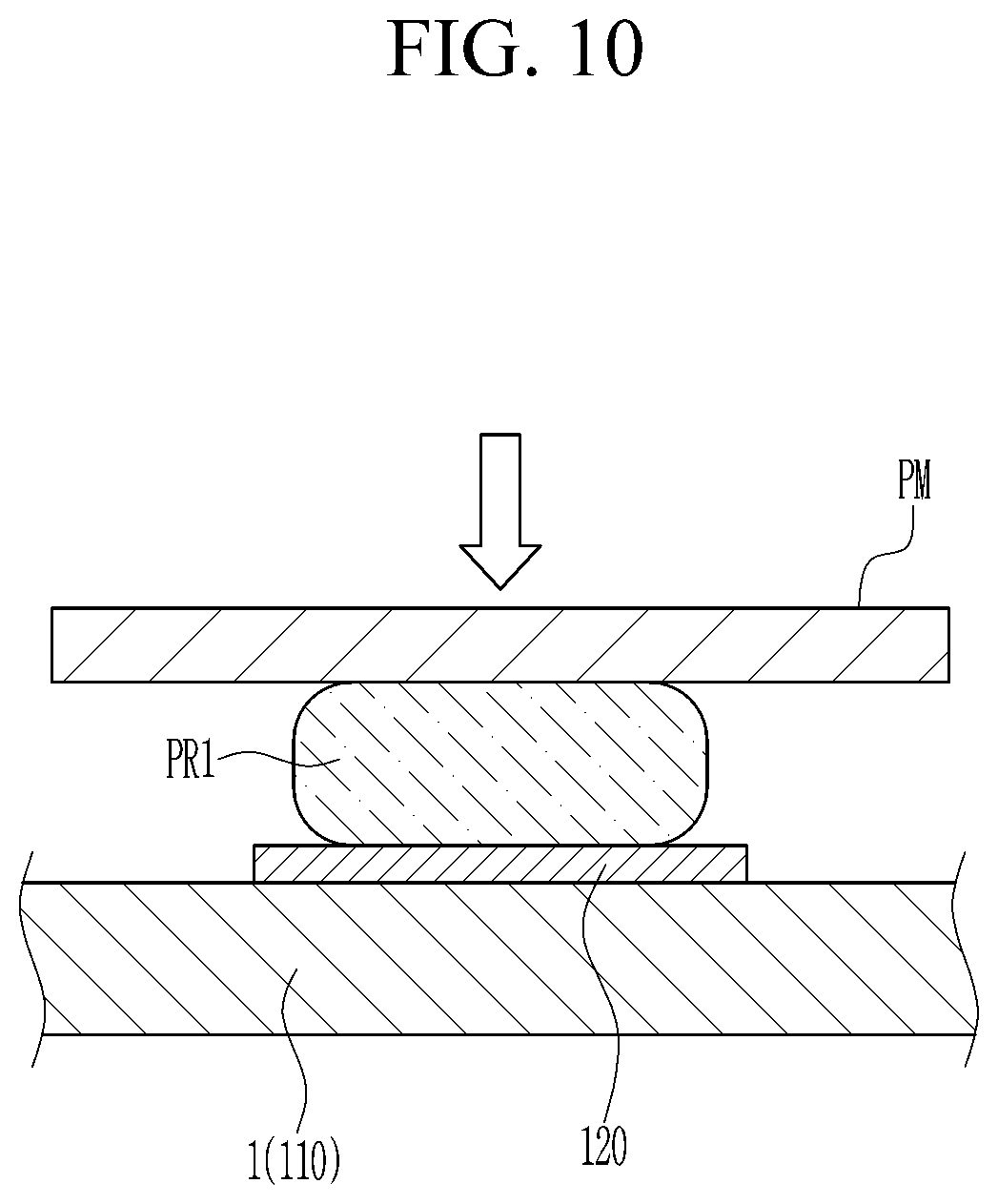 Patent US12622297 Figure 10 – Bonding structure of semiconductor package device, semiconductor package device, and method for manufacturing the same