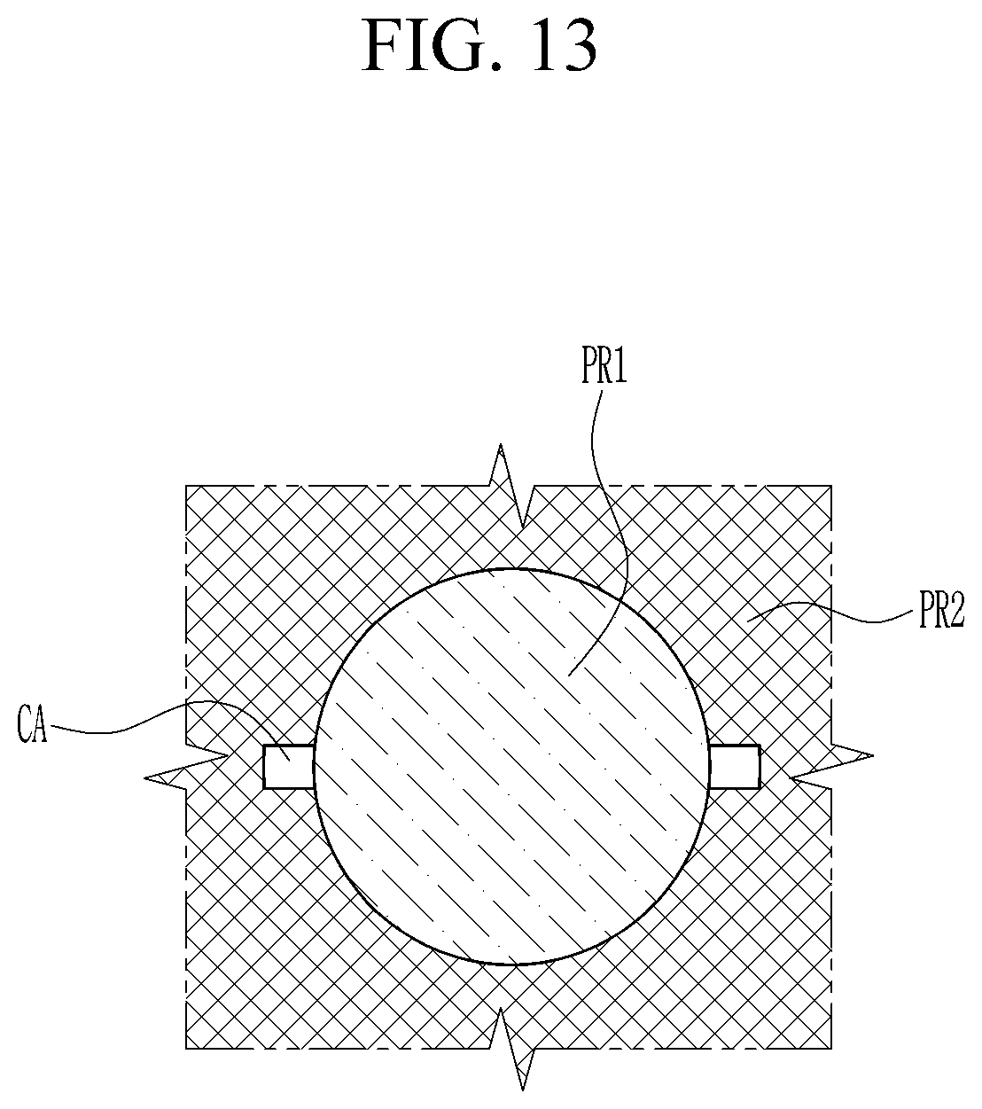 Patent US12622297 Figure 13 – Bonding structure of semiconductor package device, semiconductor package device, and method for manufacturing the same