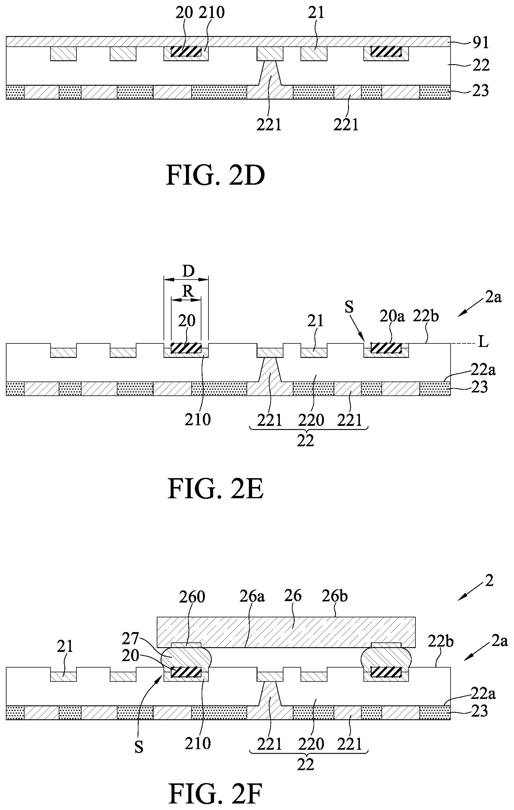 Patent US12622298 Figure 3 – Electronic package, packaging substrate and fabricating method thereof