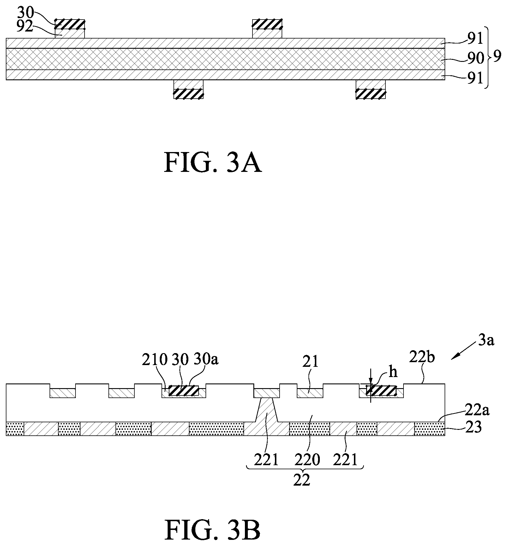 Patent US12622298 Figure 4 – Electronic package, packaging substrate and fabricating method thereof