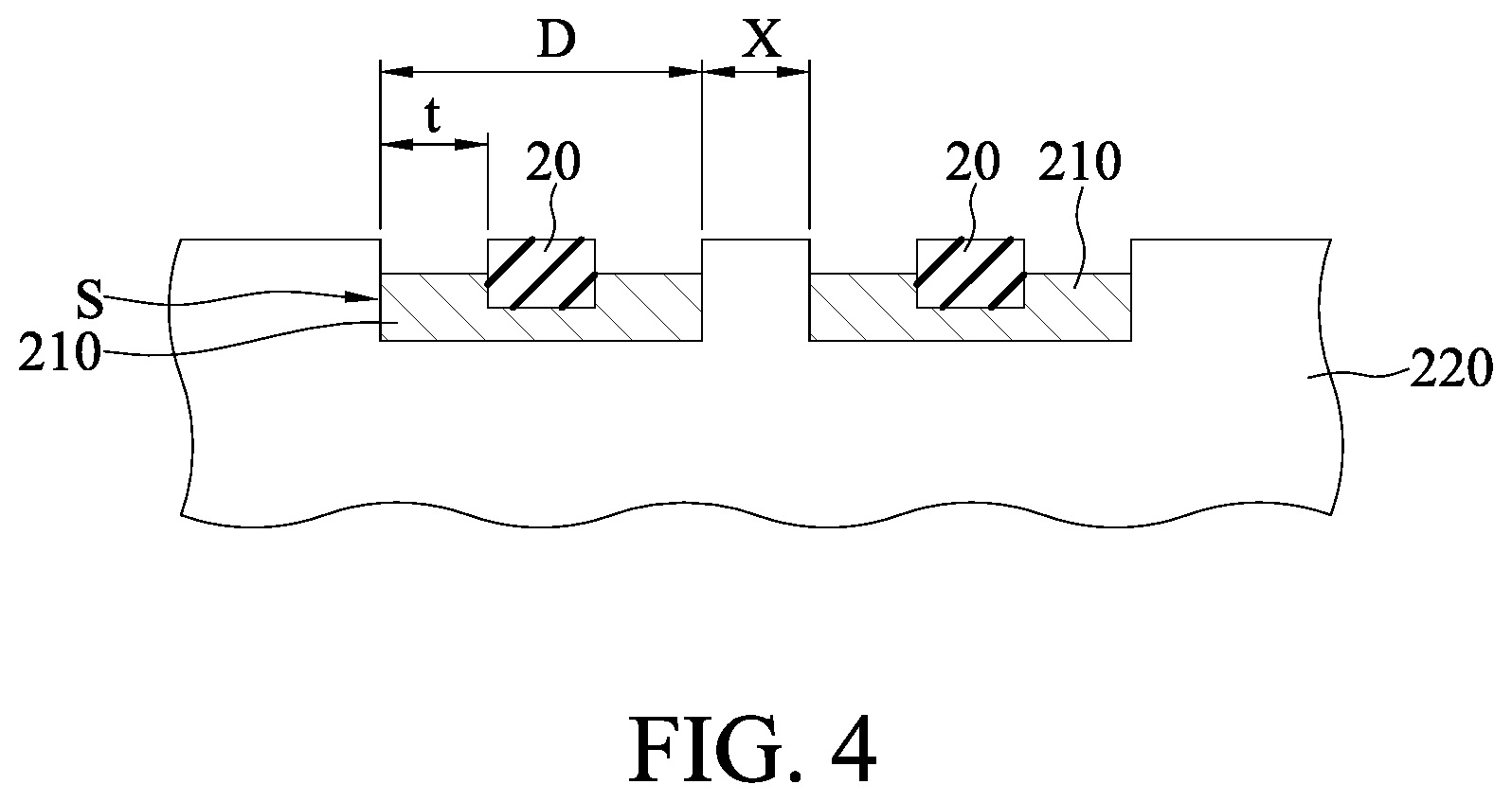Patent US12622298 Figure 5 – Electronic package, packaging substrate and fabricating method thereof
