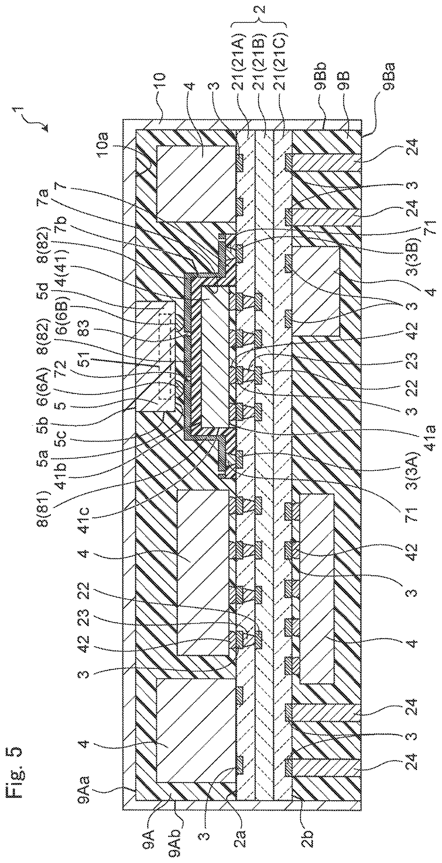 Patent US12622299 Figure 5 – Electronic circuit module