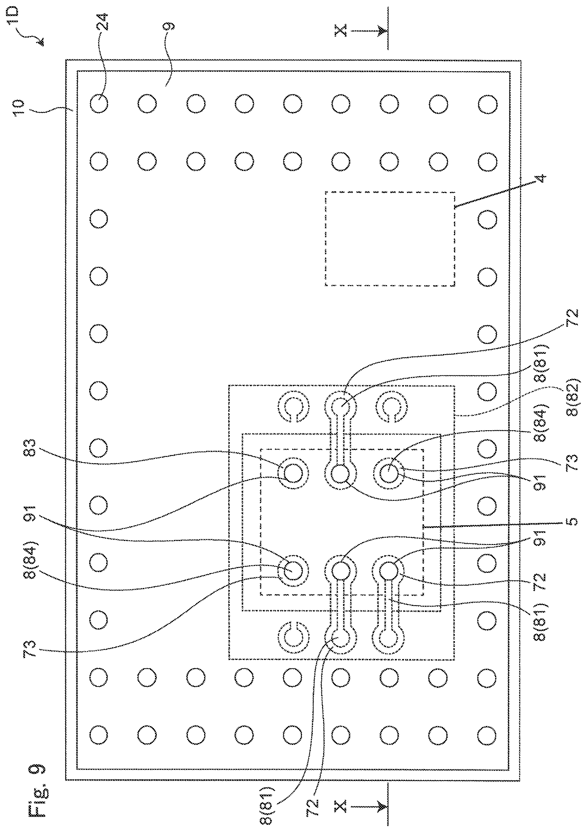 Patent US12622299 Figure 9 – Electronic circuit module