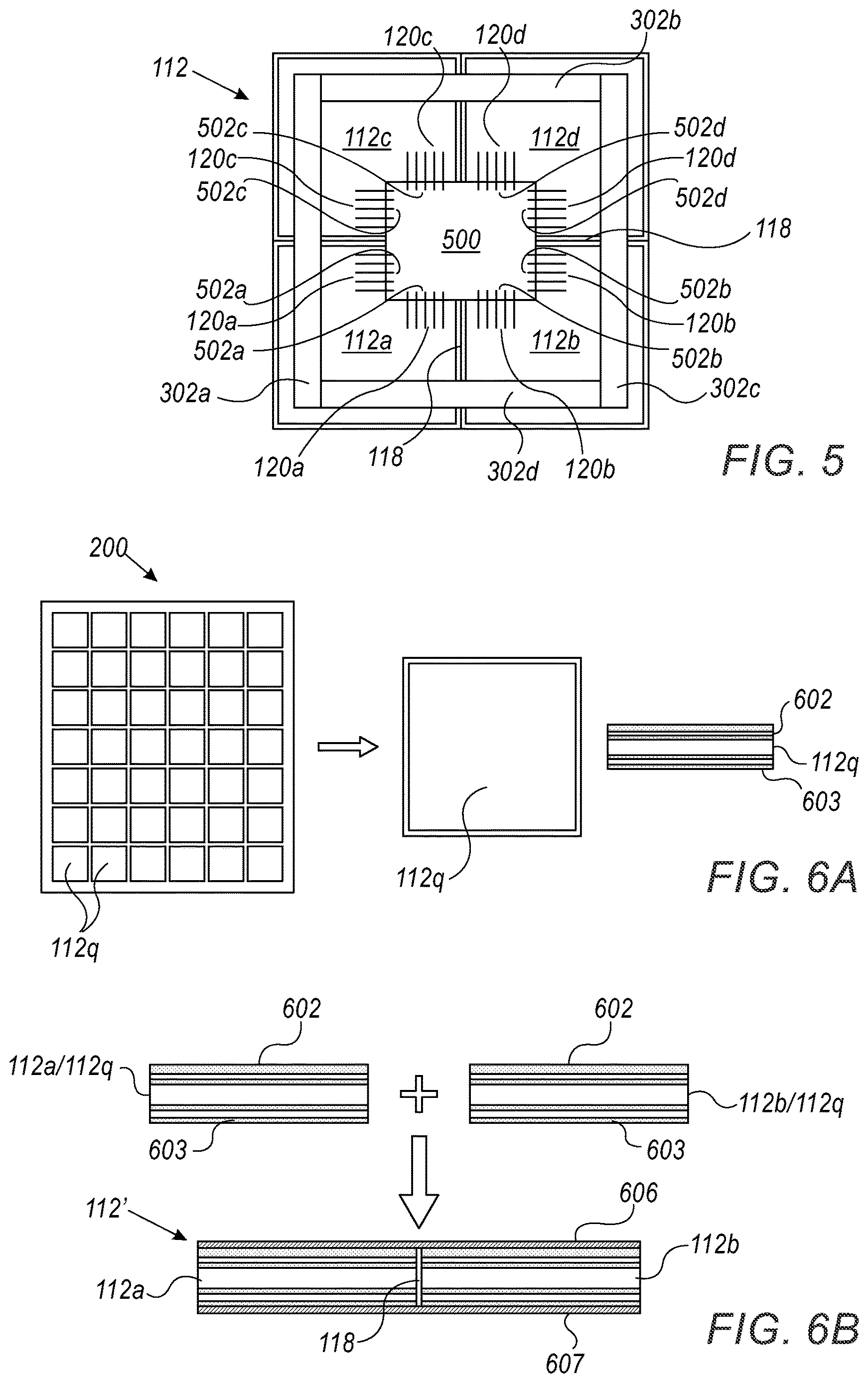 Patent US12622300 Figure 3 – Method of assembling partitioned organic substrate in a flip chip package