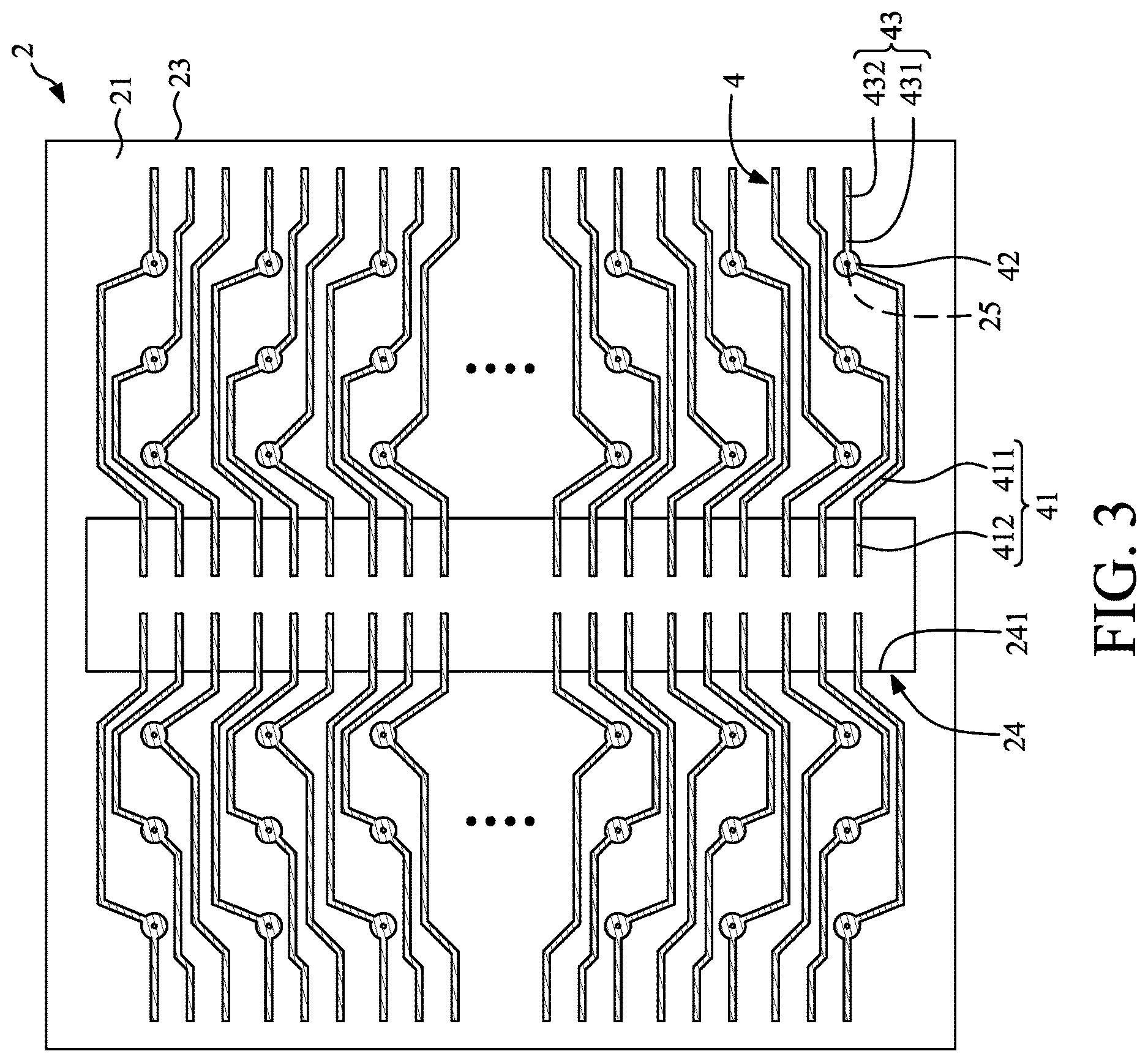 Patent US12622301 Figure 3 – Package structure and method for manufacturing the same