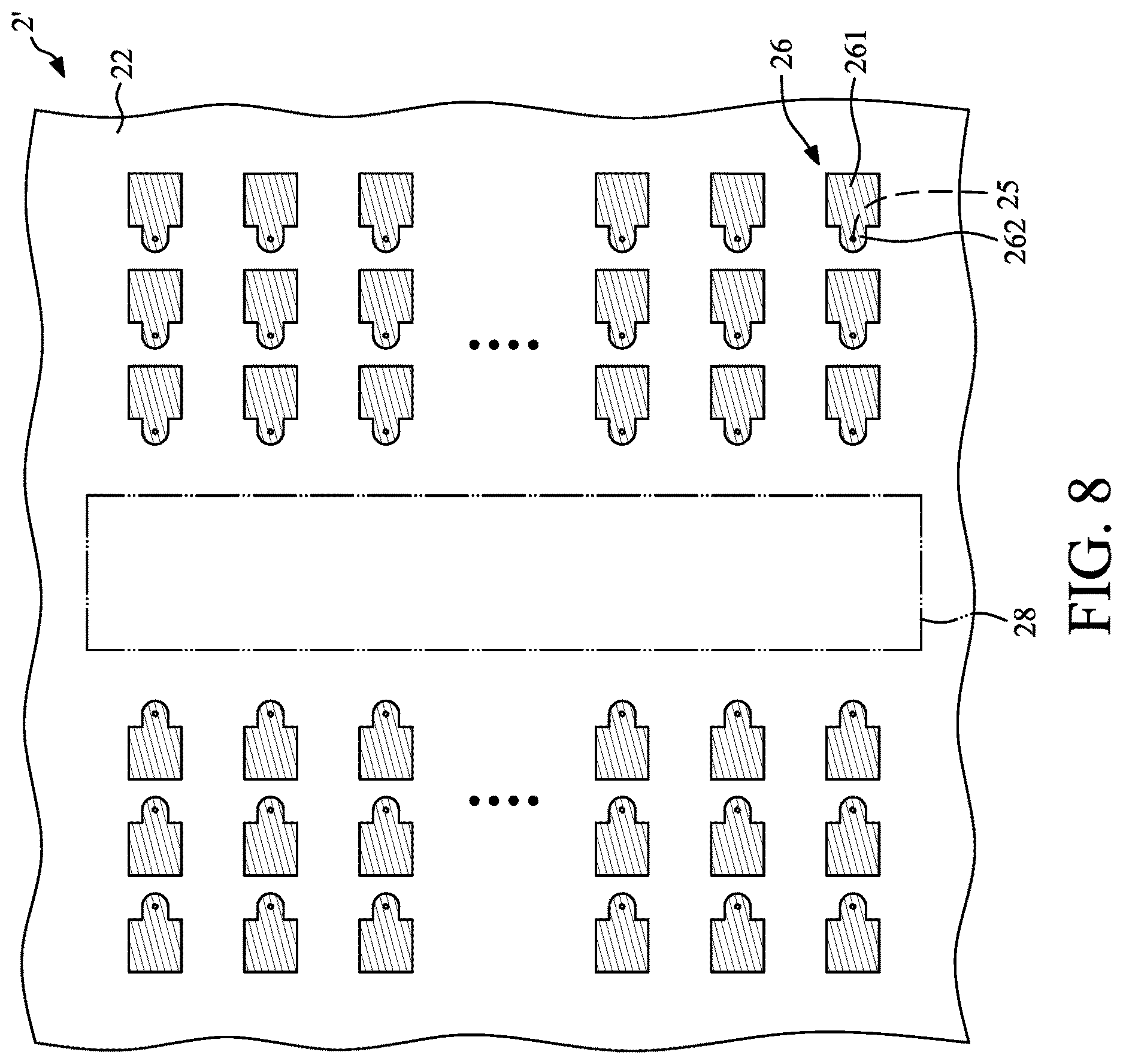 Patent US12622301 Figure 8 – Package structure and method for manufacturing the same