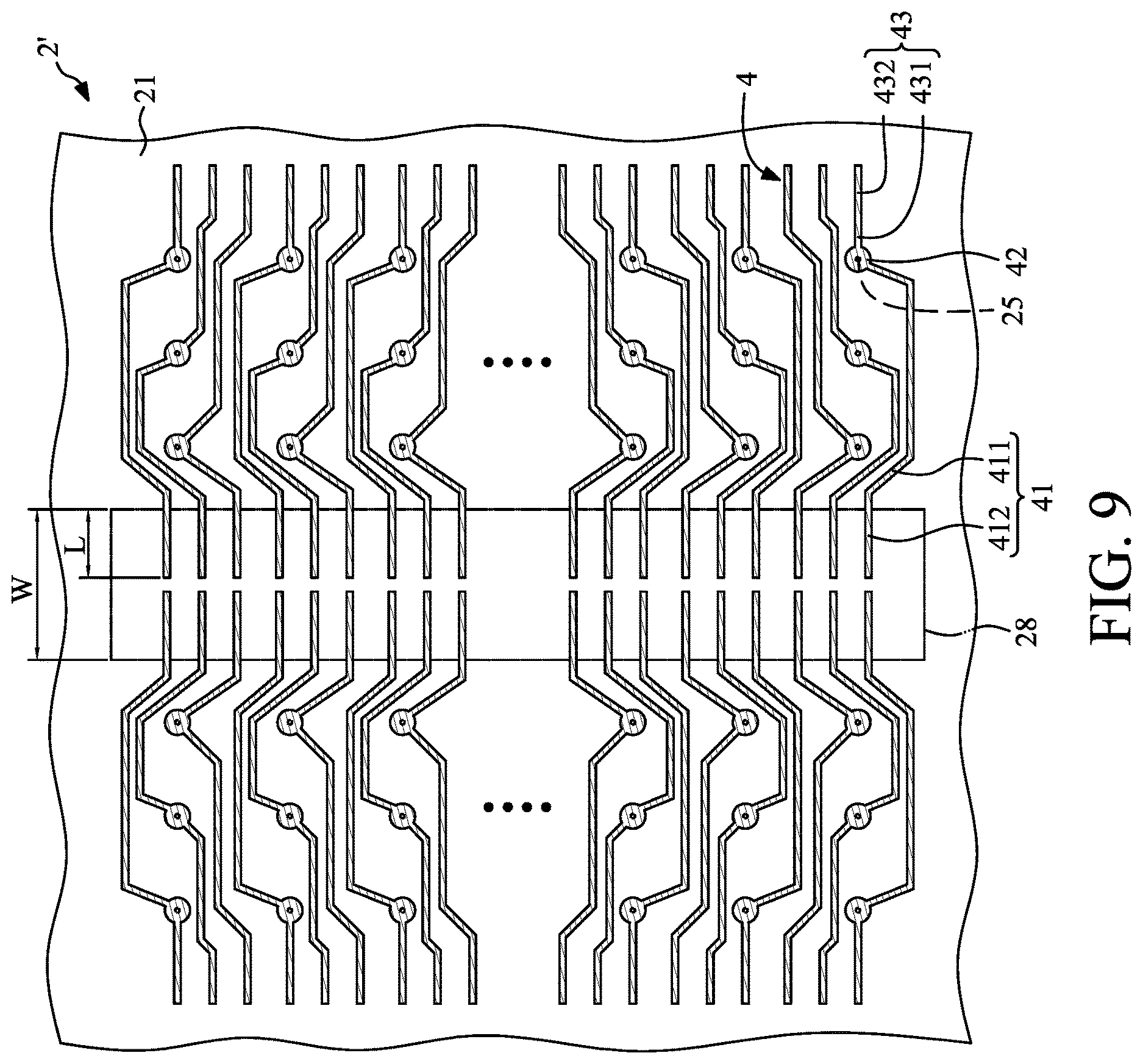 Patent US12622301 Figure 9 – Package structure and method for manufacturing the same