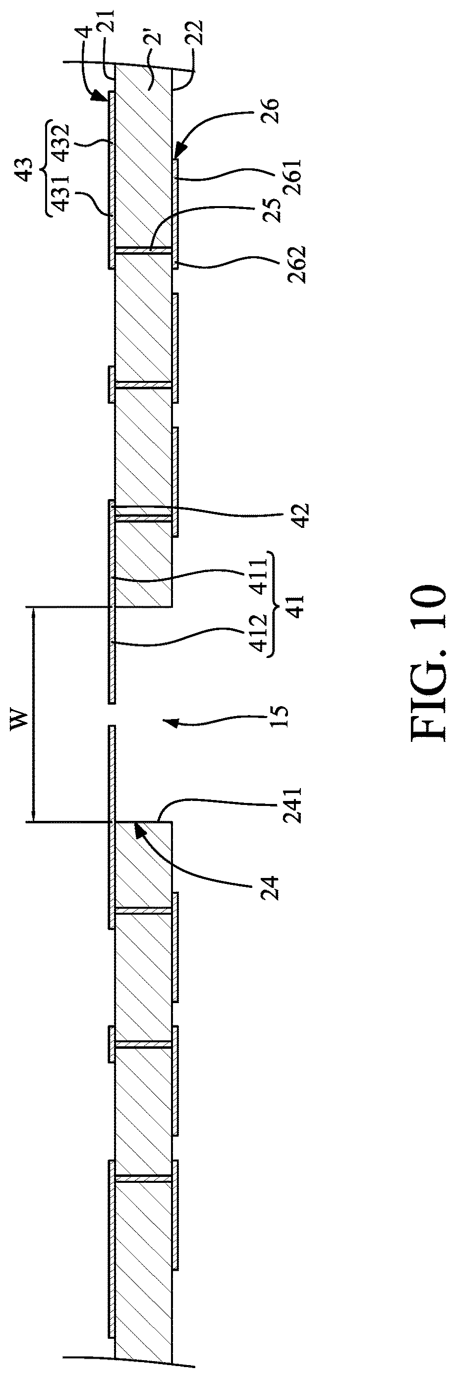 Patent US12622301 Figure 10 – Package structure and method for manufacturing the same