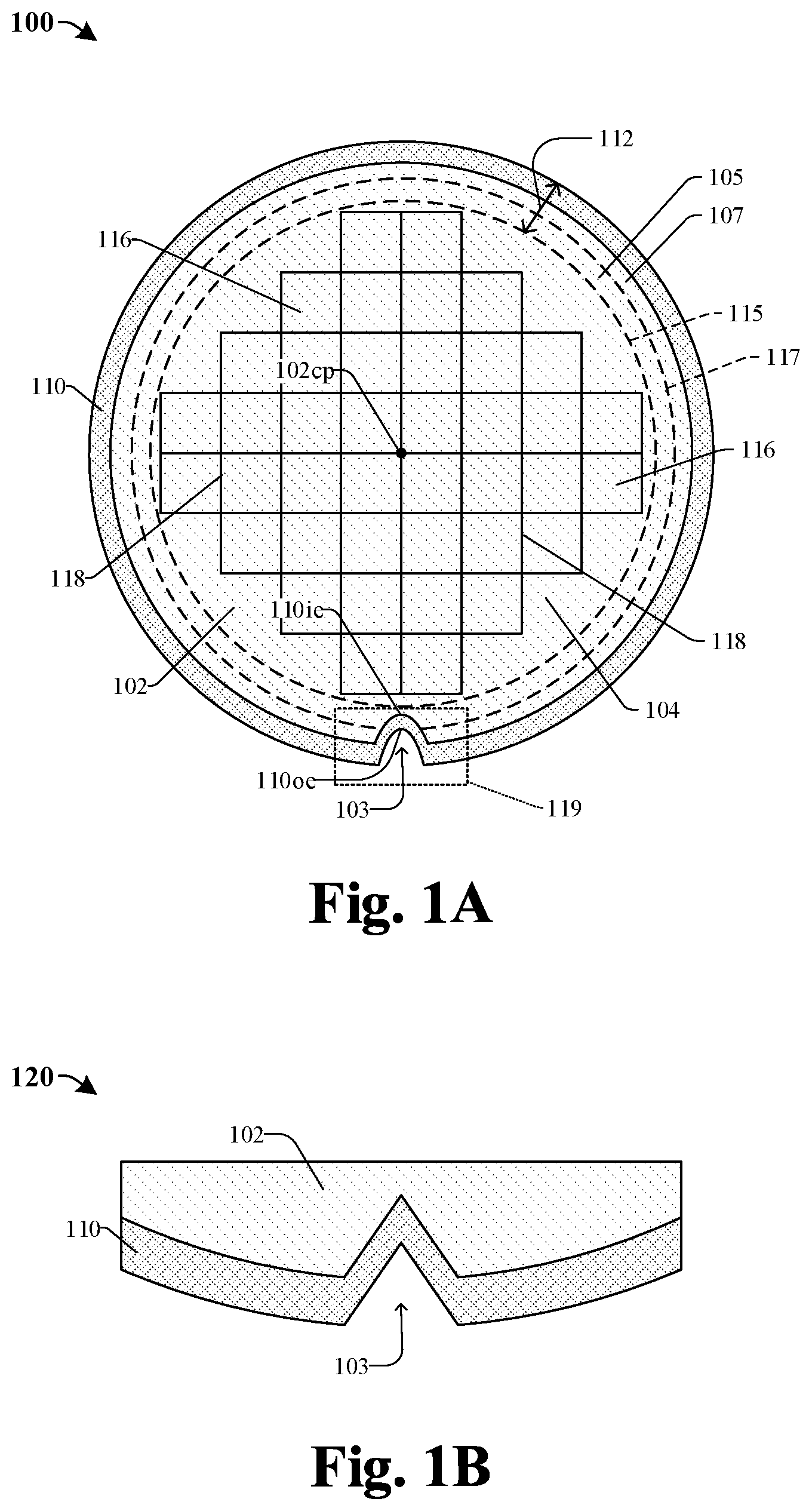 Patent US12622303 — Notched wafer and bonding support structure to improve wafer stacking — Figure 1