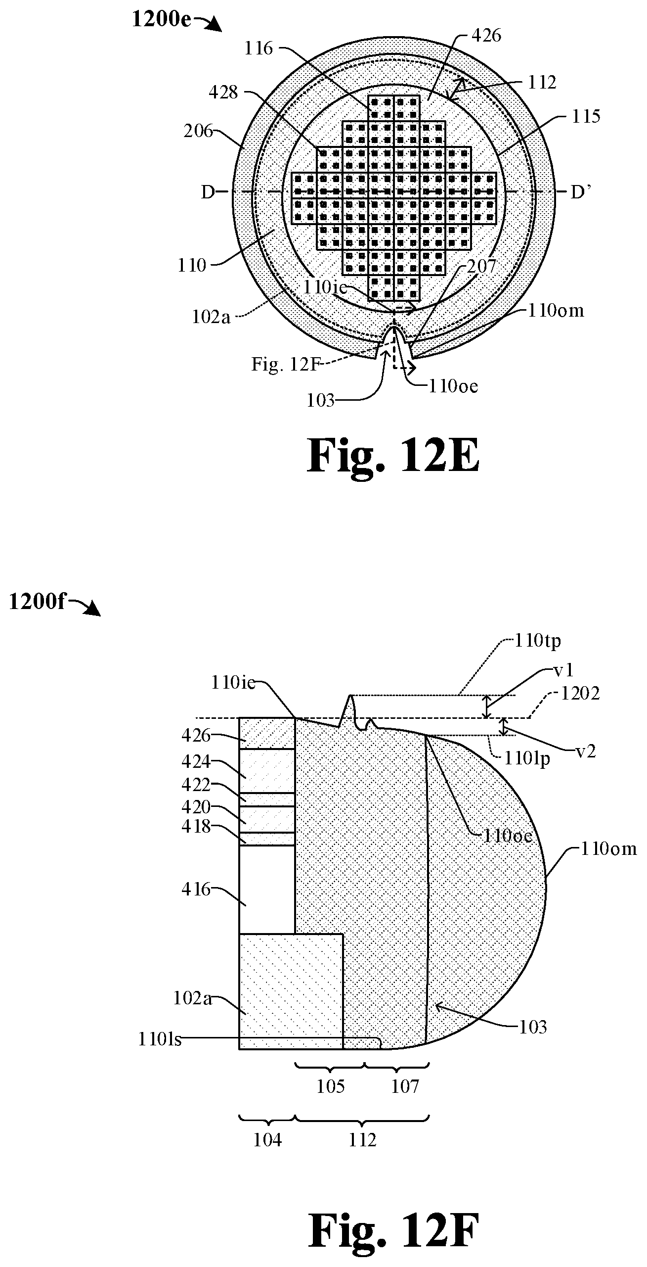 Patent US12622303 Figure 9 – Notched wafer and bonding support structure to improve wafer stacking