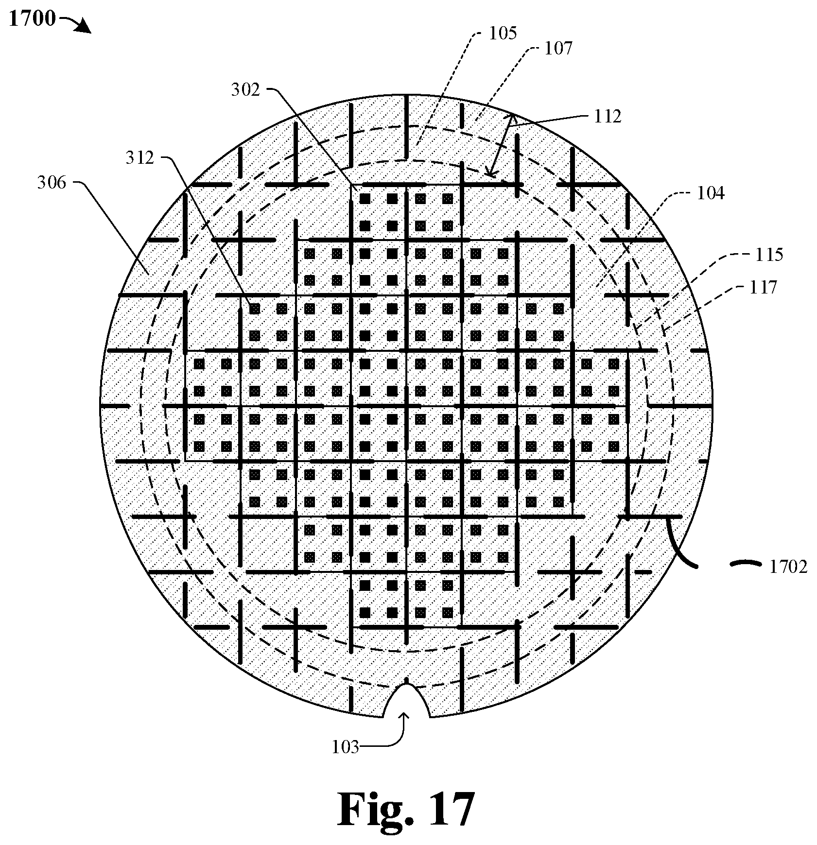 Patent US12622303 Figure 12 – Notched wafer and bonding support structure to improve wafer stacking