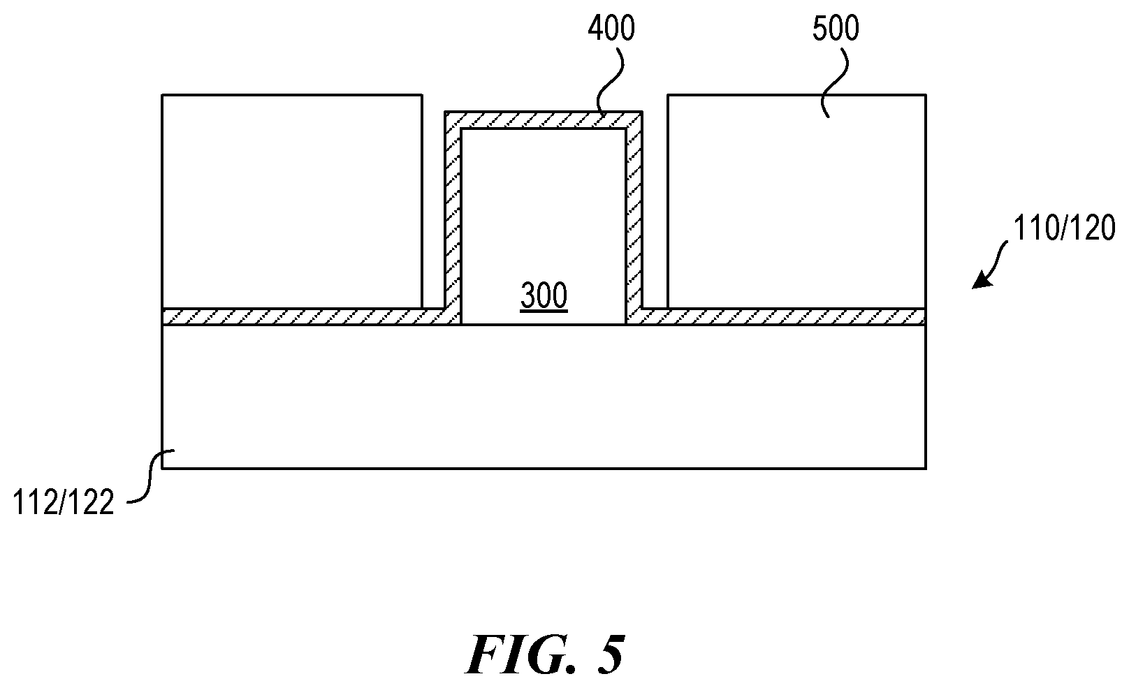 Patent US12622304 Figure 5 – Semiconductor device assembly interconnection pillars and associated methods