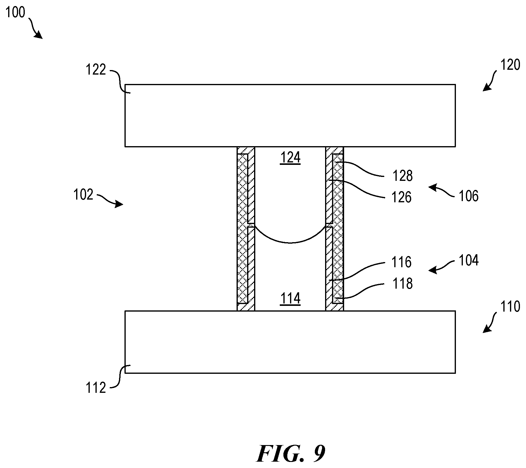 Patent US12622304 Figure 9 – Semiconductor device assembly interconnection pillars and associated methods