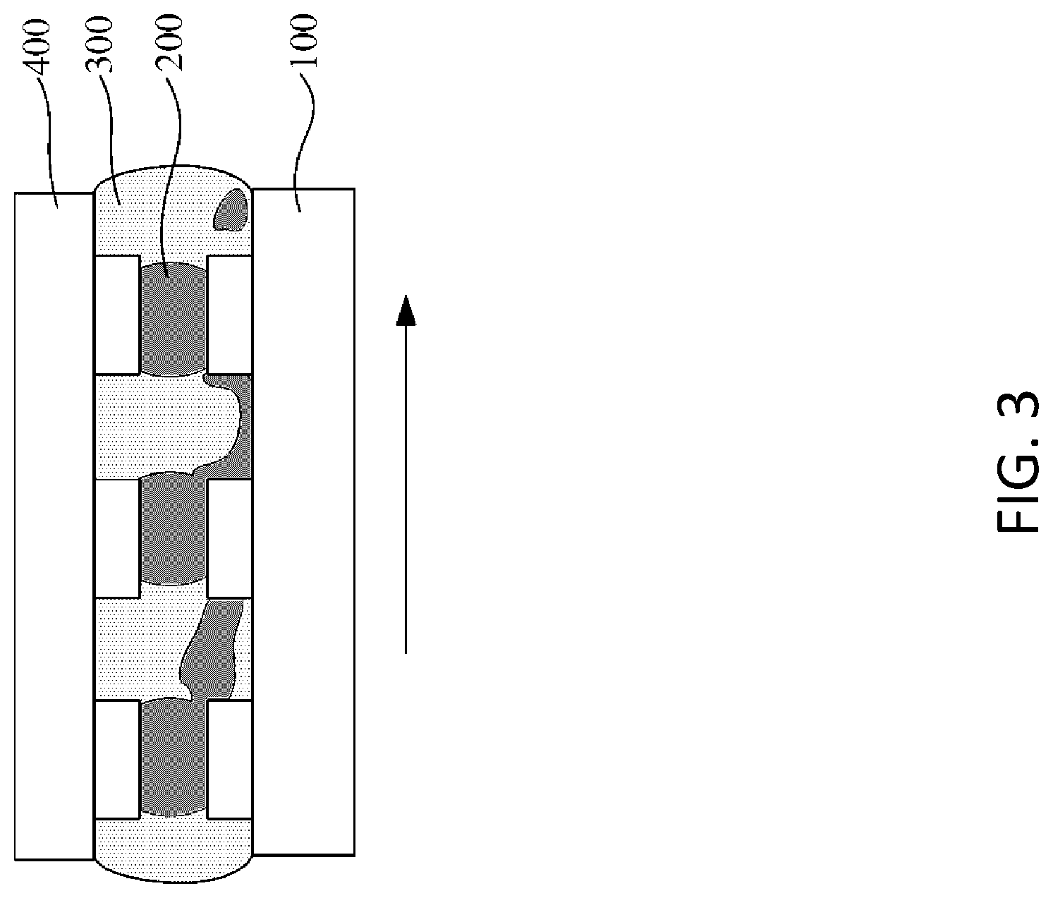 Patent US12622305 Figure 3 – Bump with stepped passivation structure with varying step heights