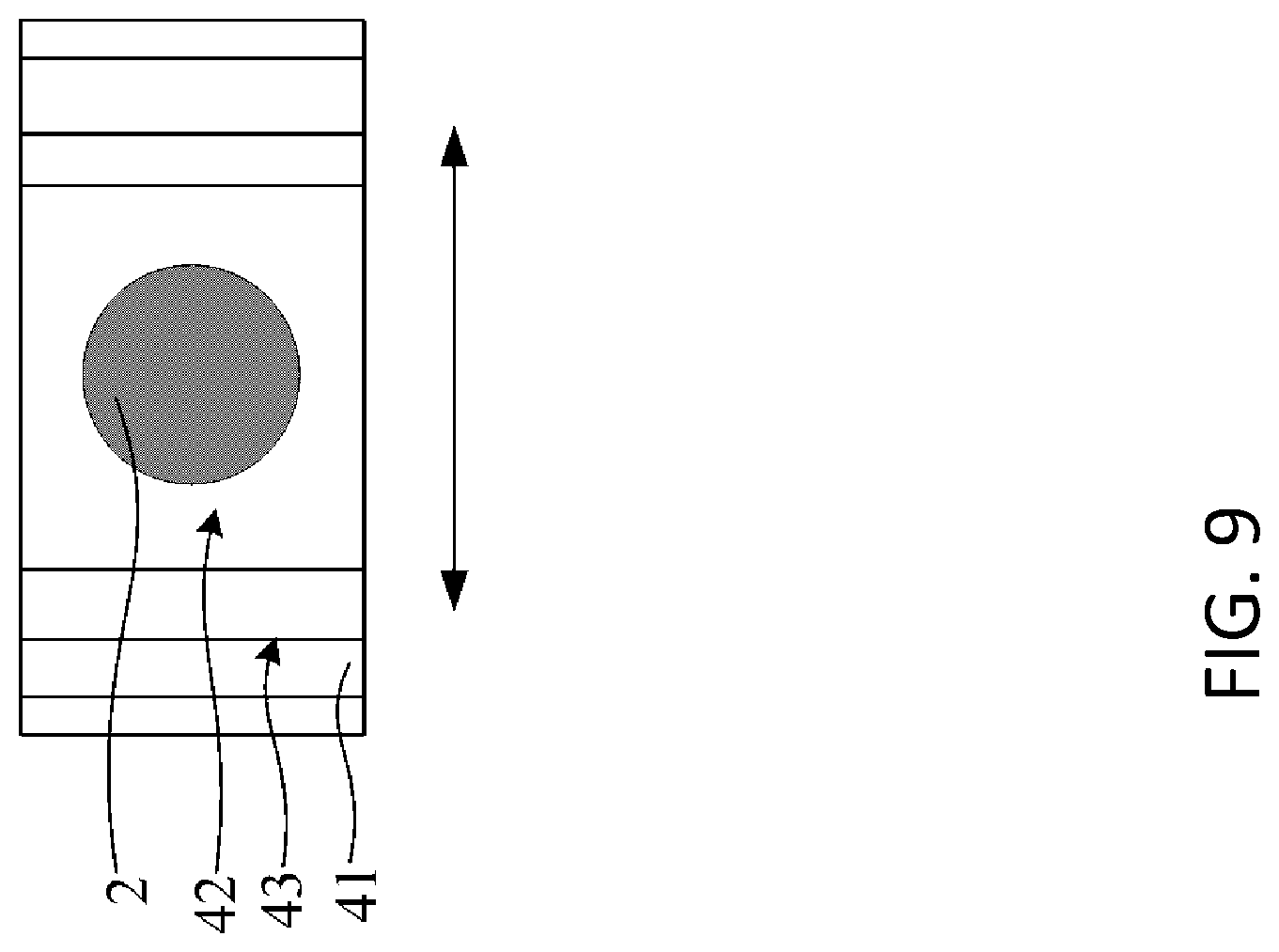 Patent US12622305 Figure 9 – Bump with stepped passivation structure with varying step heights