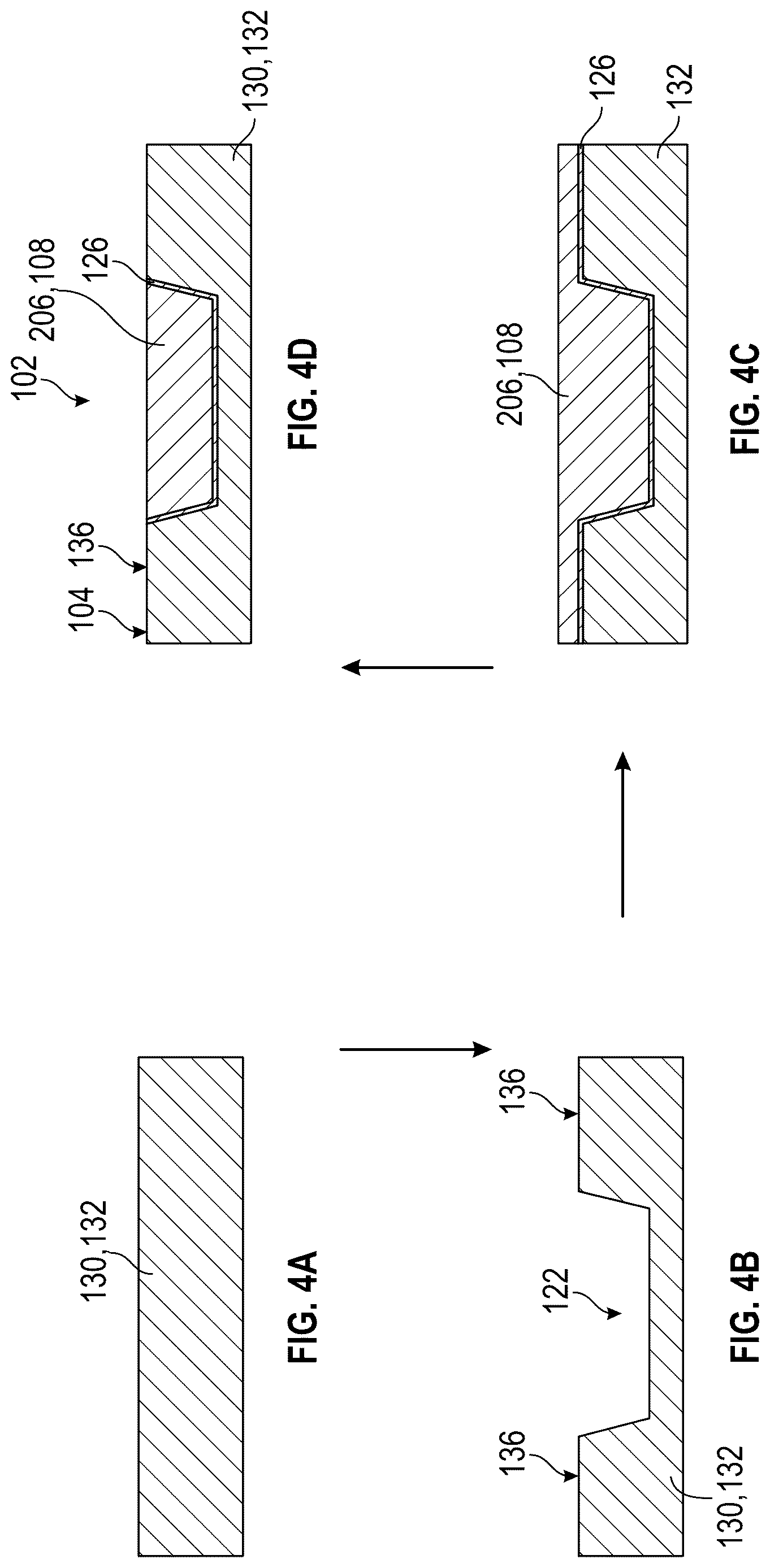 Patent US12622307 Figure 4 – Controlled grain growth for bonding and bonded structure with controlled grain growth