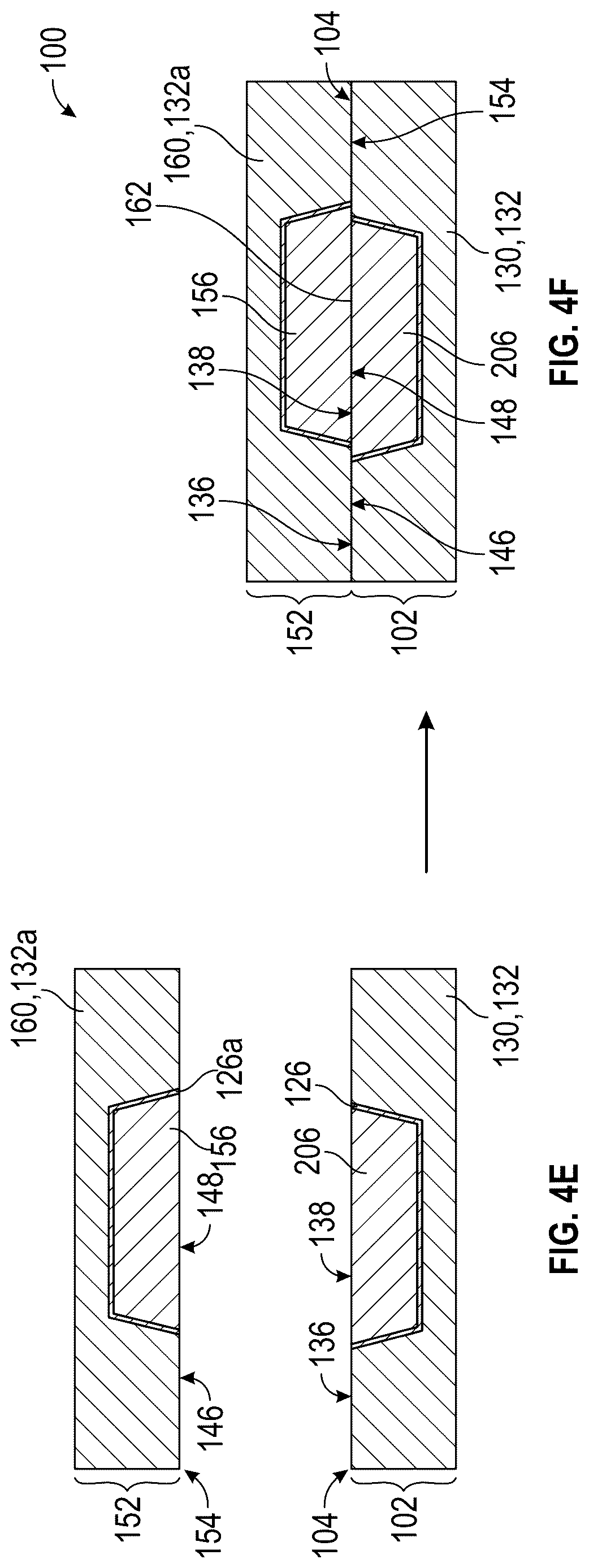 Patent US12622307 Figure 5 – Controlled grain growth for bonding and bonded structure with controlled grain growth