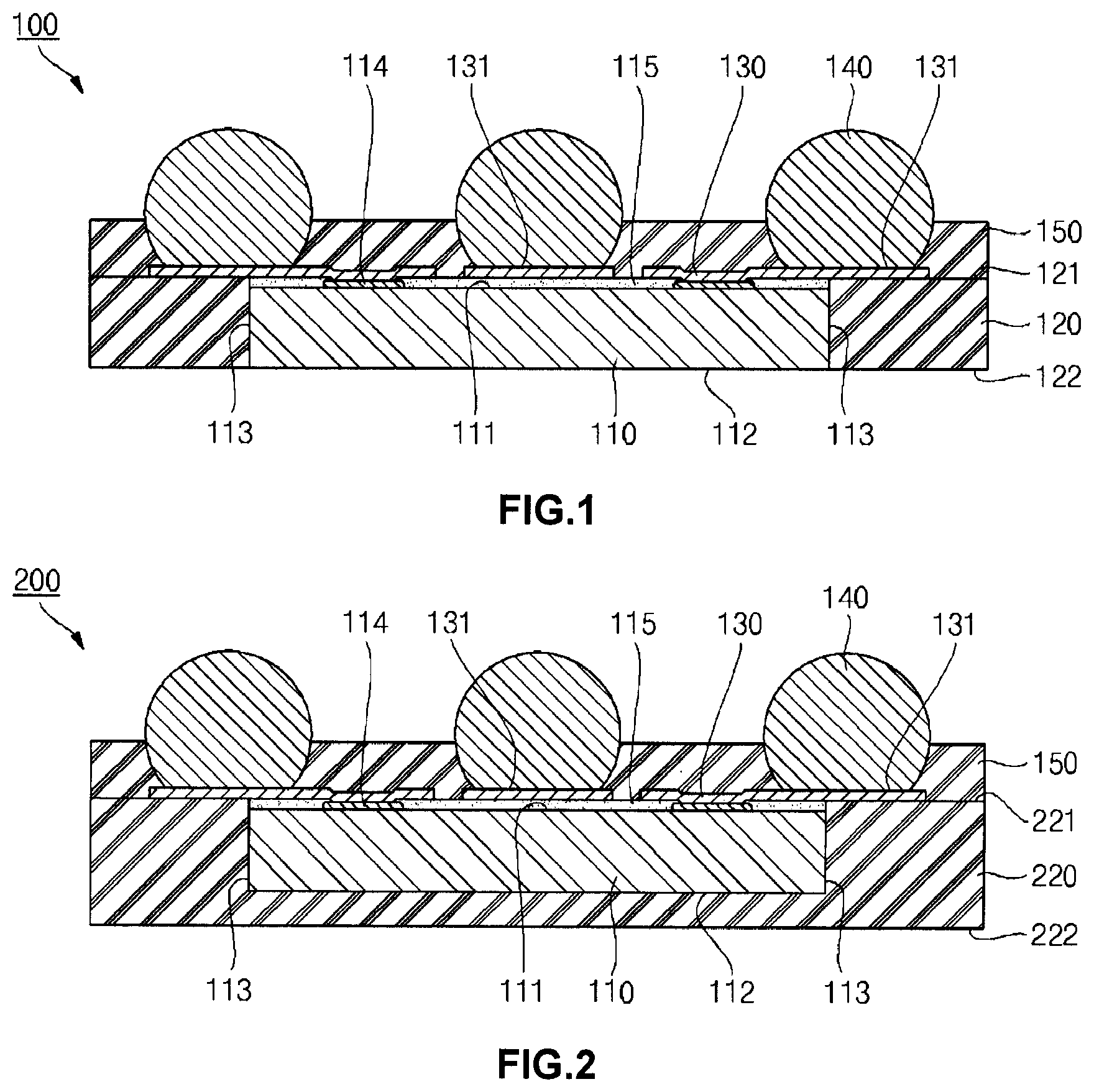 Patent US12622310 Figure 1 – Wafer level fan out semiconductor device and manufacturing method thereof