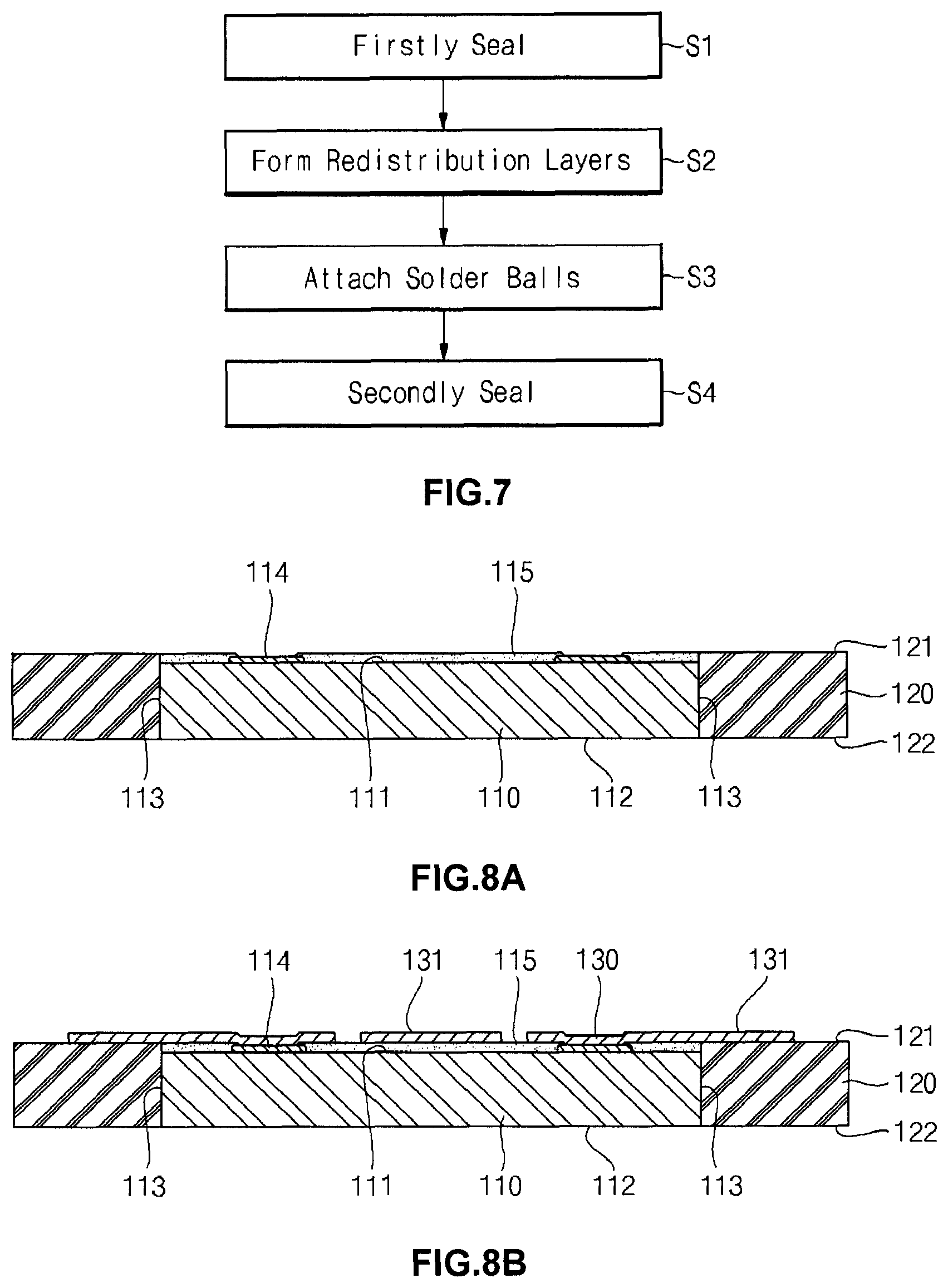 Patent US12622310 Figure 4 – Wafer level fan out semiconductor device and manufacturing method thereof