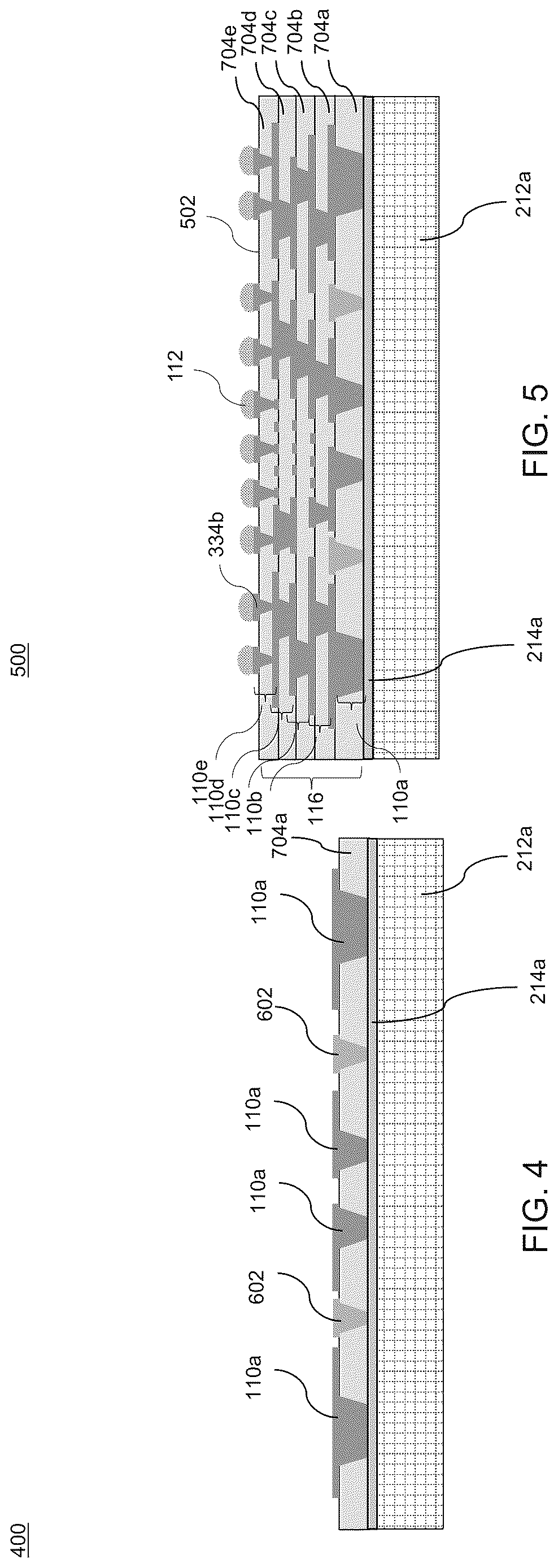 Patent US12622314 Figure 8 – Dam structure for integrated passive device integration and methods of forming the same