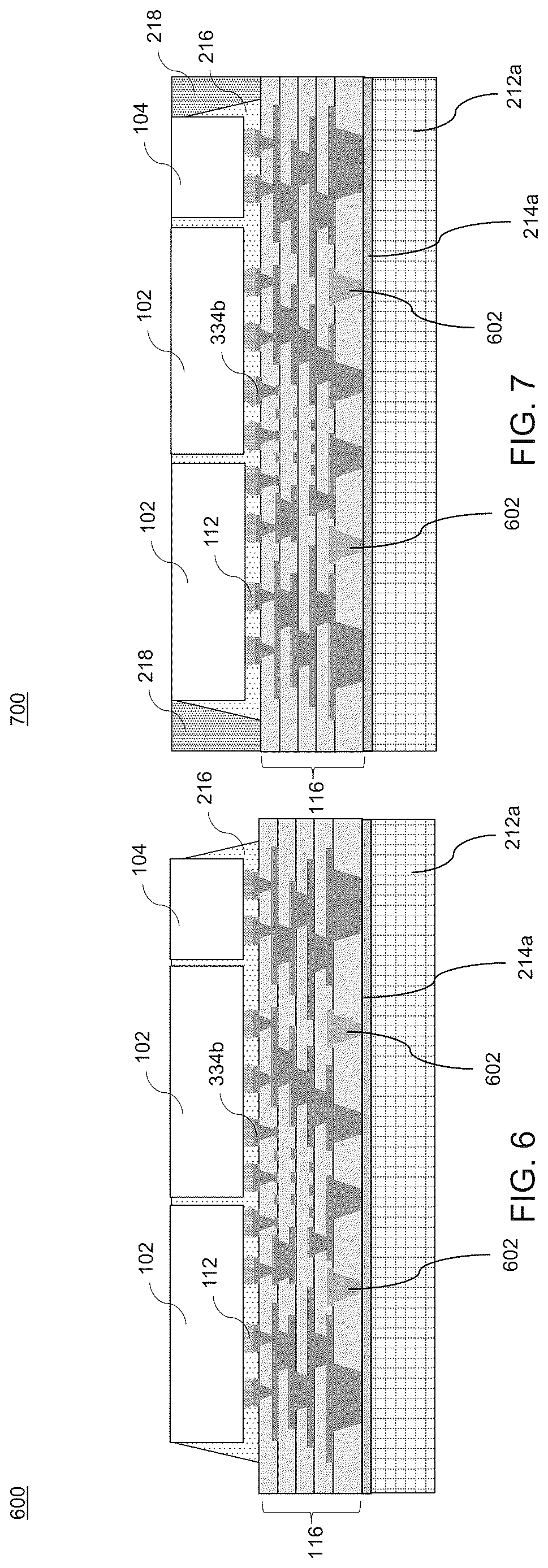 Patent US12622314 Figure 9 – Dam structure for integrated passive device integration and methods of forming the same