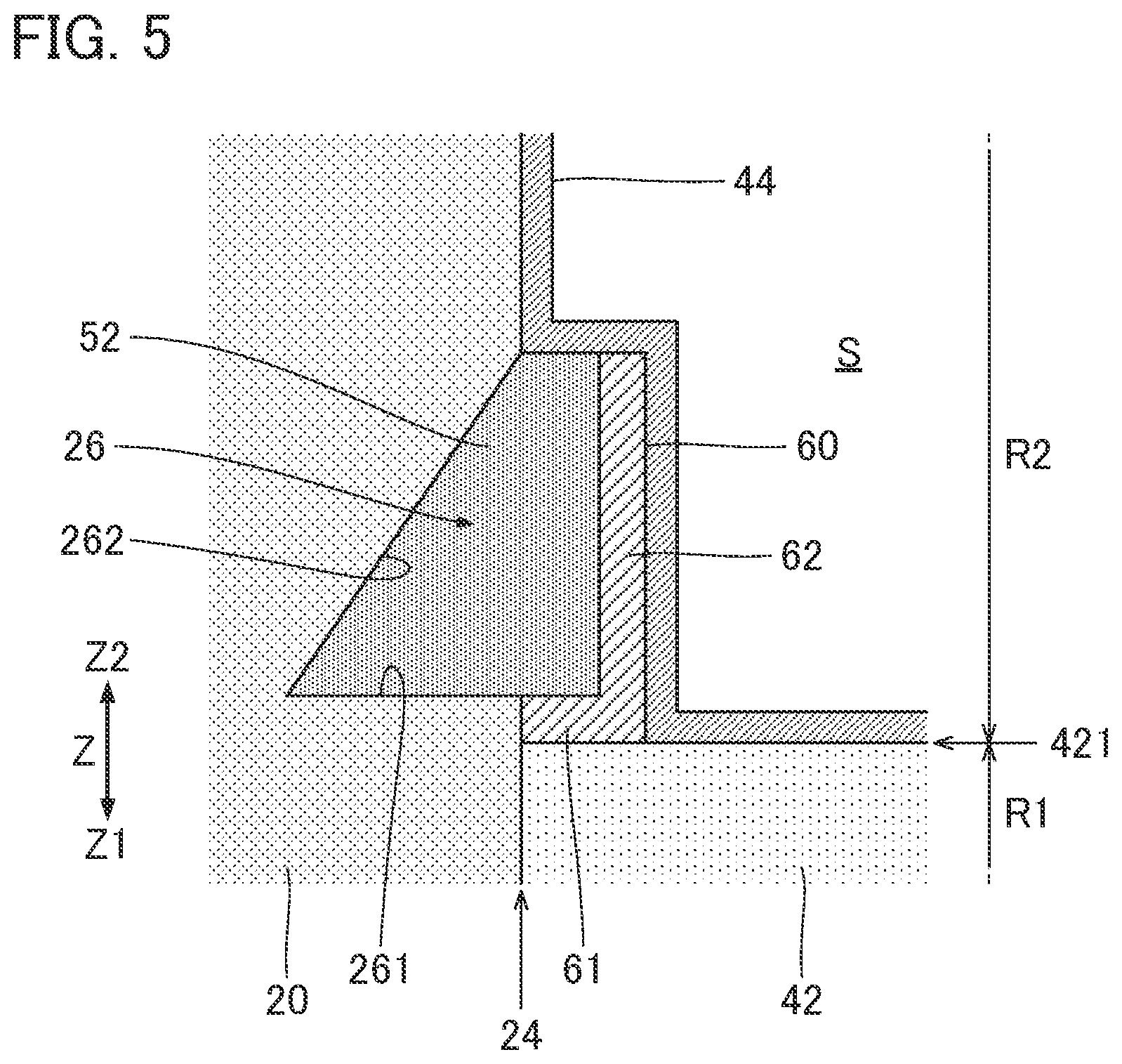 Patent US12622315 Figure 5 – Semiconductor module