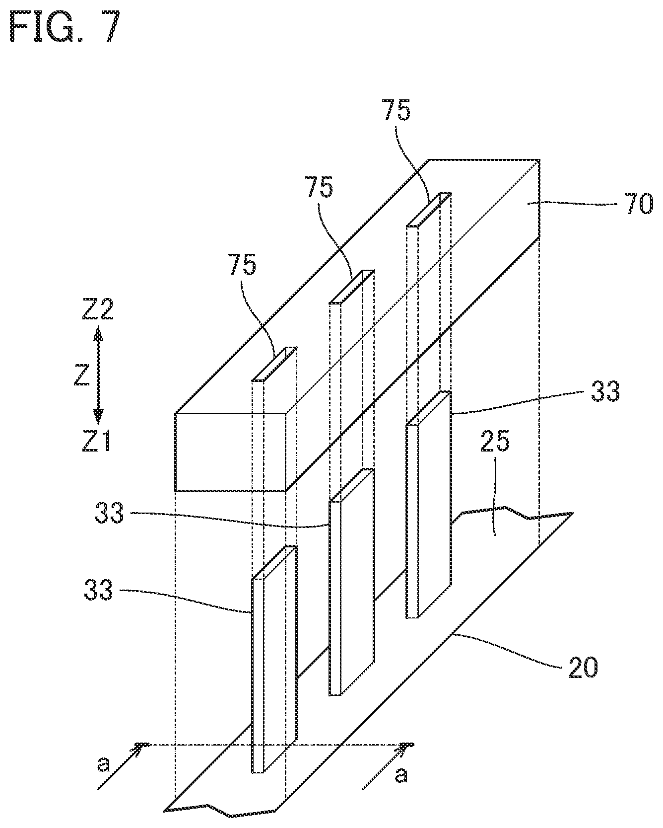 Patent US12622315 Figure 7 – Semiconductor module