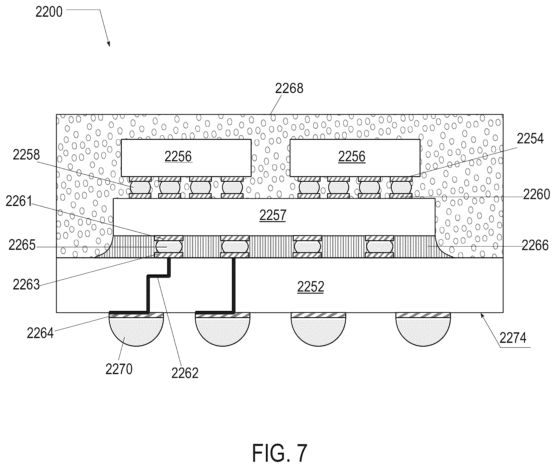 Patent US12622317 Figure 5 – Packaging architecture for modular die interoperability