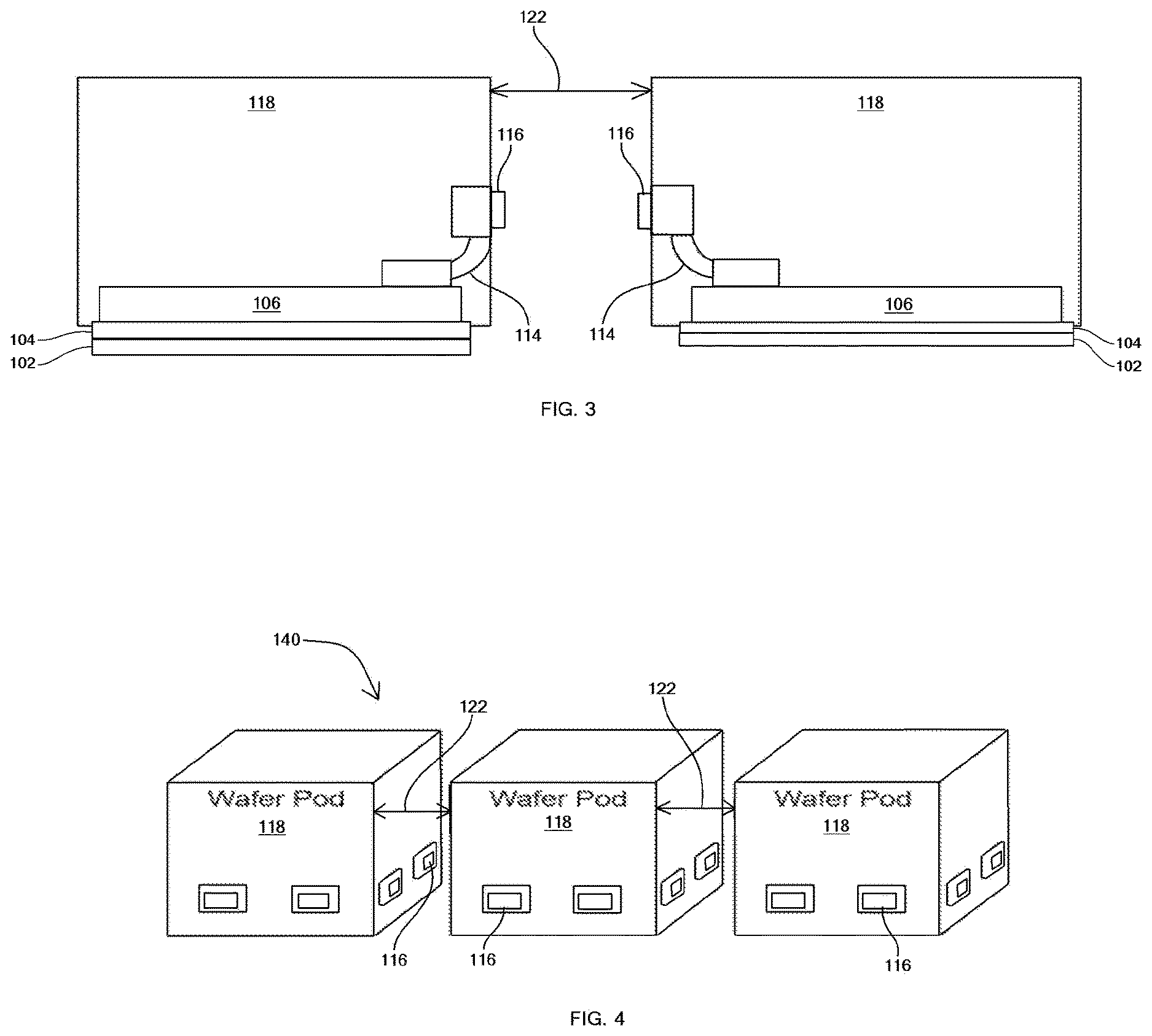Patent US12622318 Figure 5 – Wafer to wafer high density interconnects