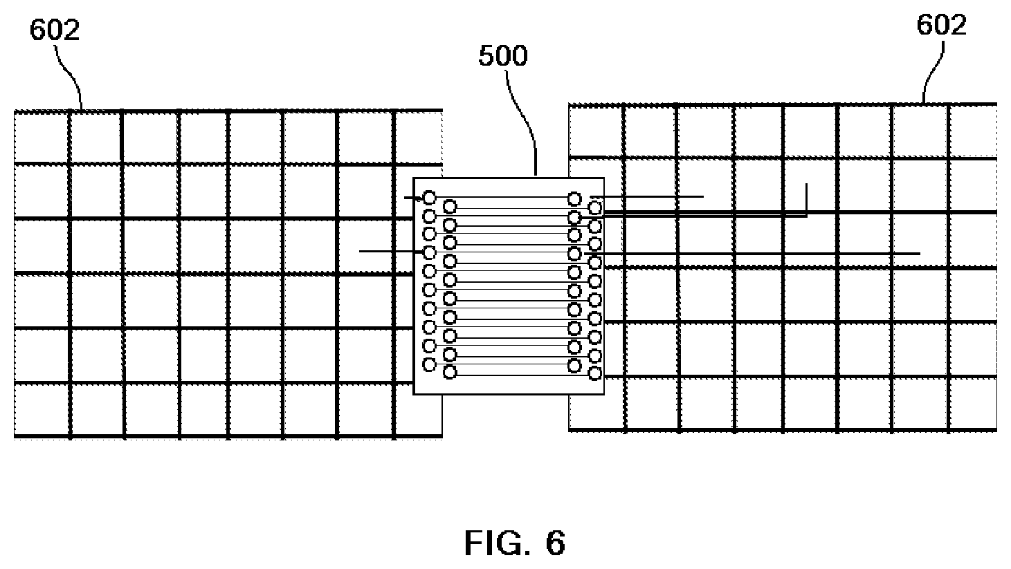 Patent US12622318 Figure 7 – Wafer to wafer high density interconnects