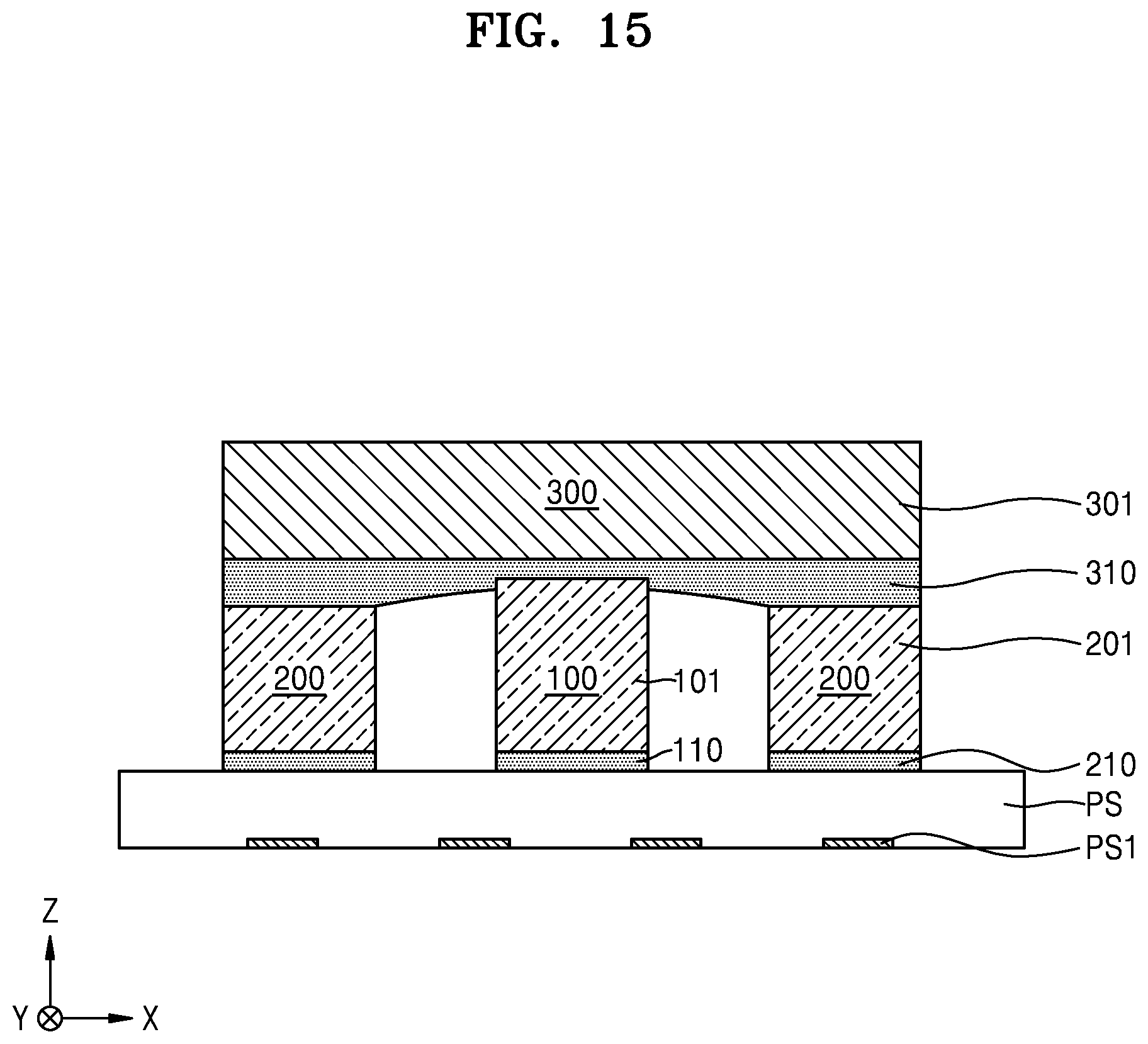 Patent US12622320 Figure 15 – Semiconductor package