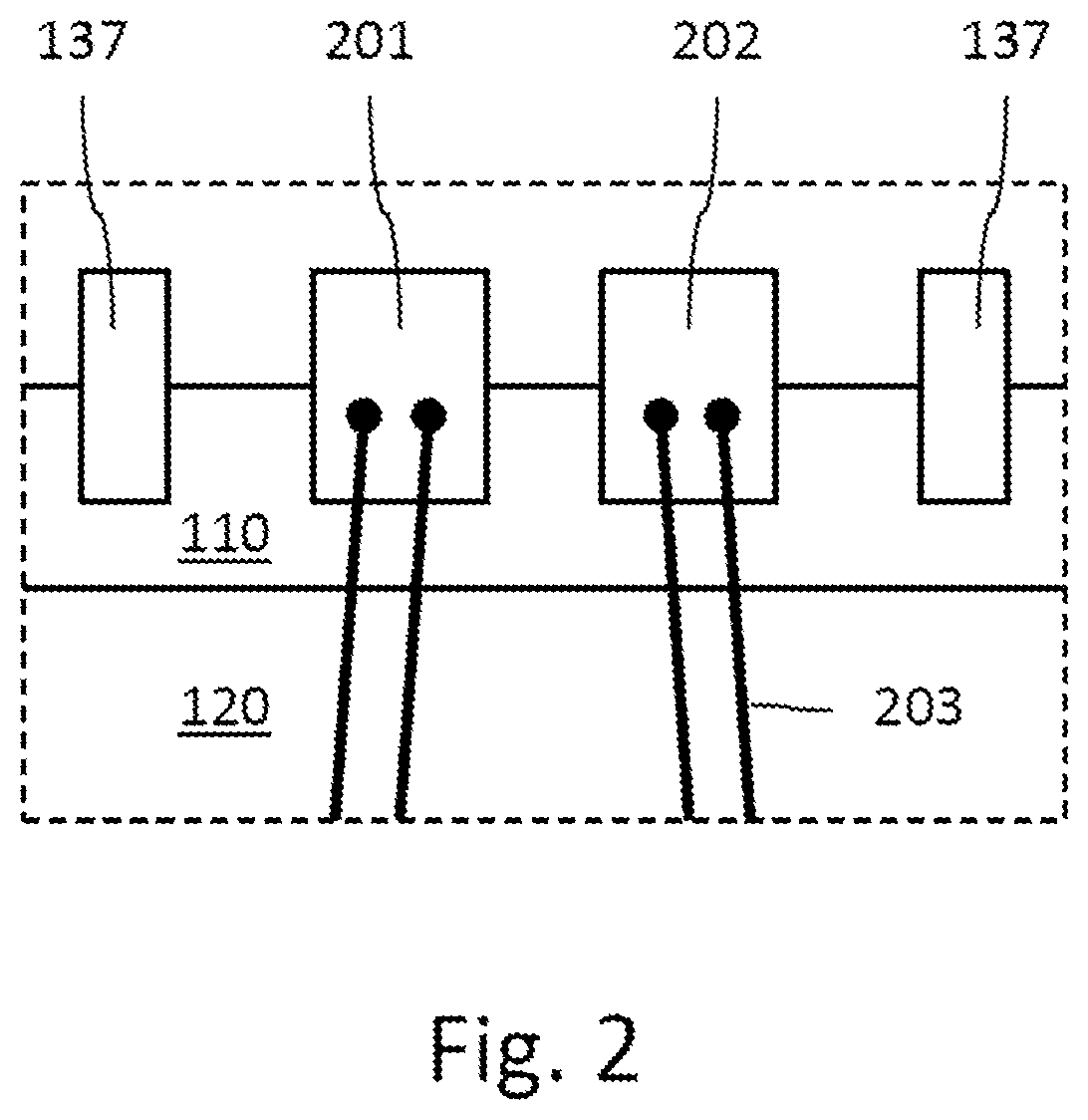 Patent US12622324 Figure 2 – Semiconductor package and method for producing a semiconductor package