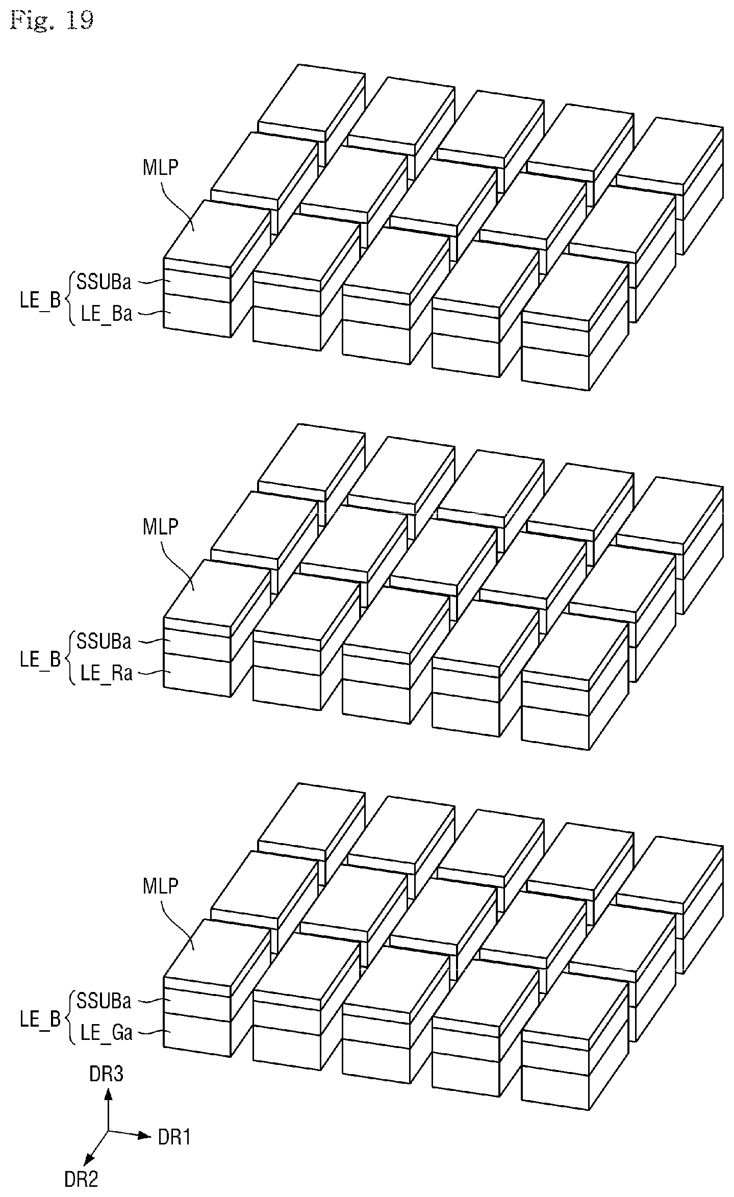 Patent US12622325 Figure 19 – Display device and method of fabricating the same