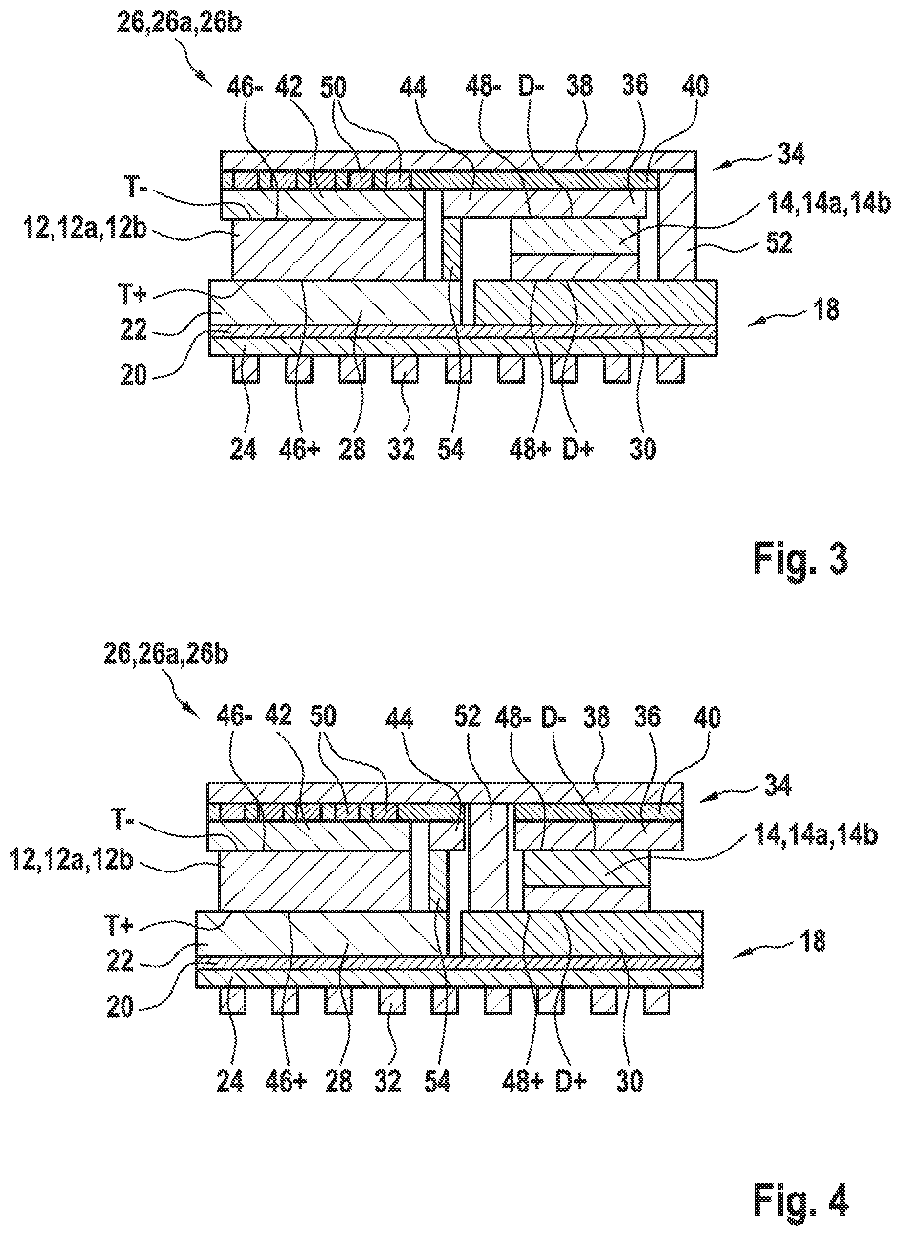 Patent US12622326 Figure 2 – Power semiconductor module with reversed diode
