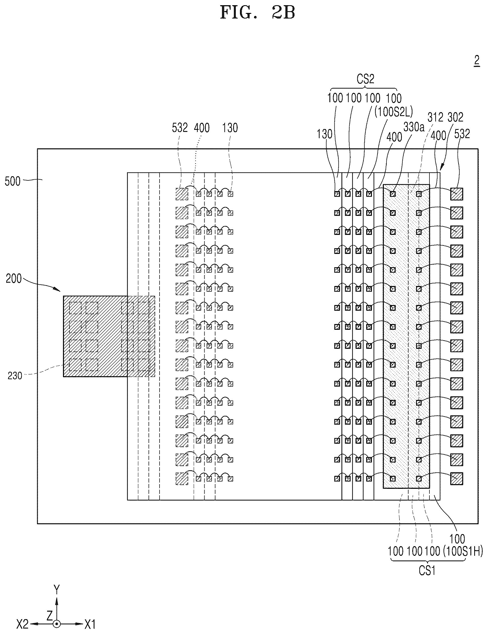 Patent US12622330 Figure 4 – Stacked semiconductor package
