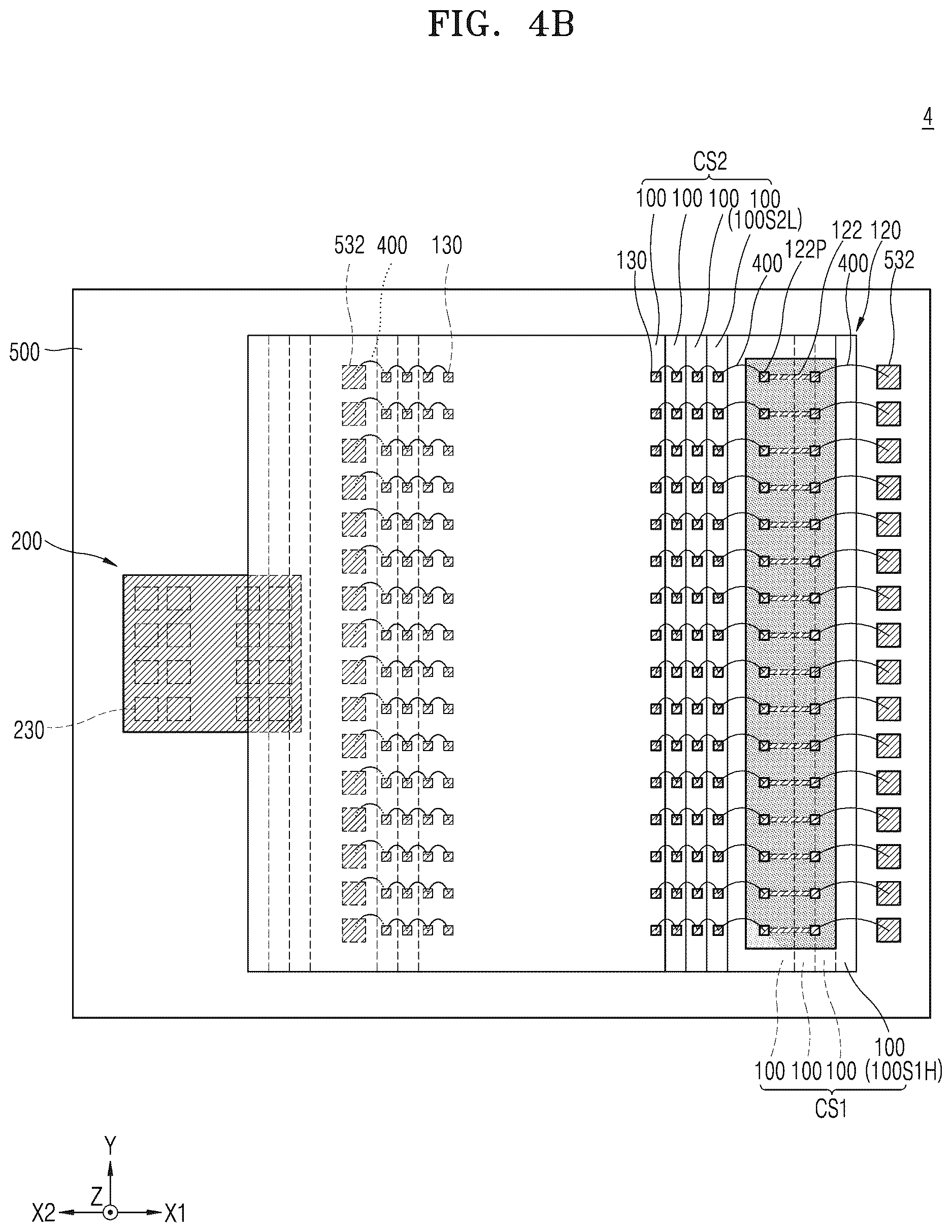 Patent US12622330 Figure 8 – Stacked semiconductor package
