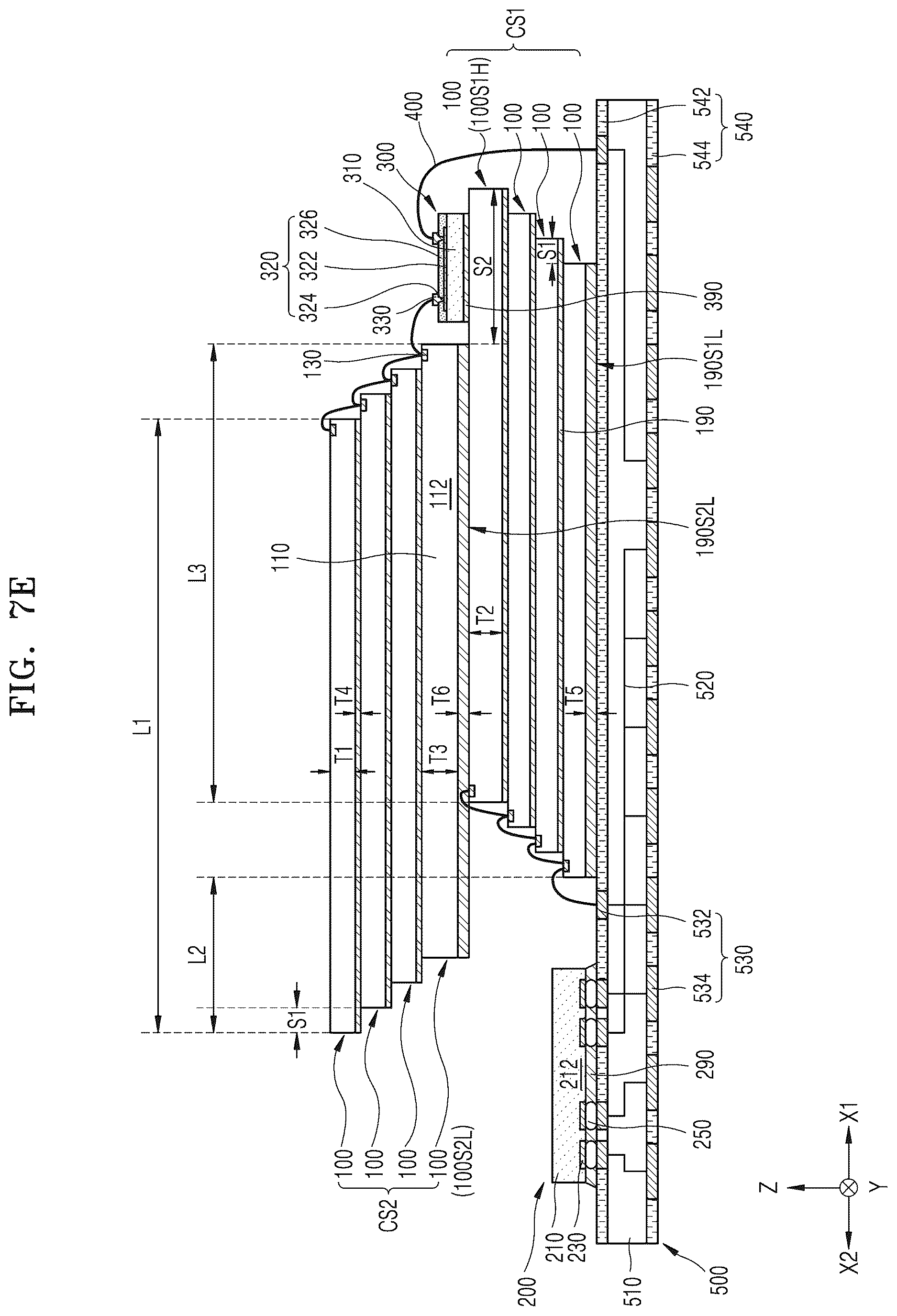Patent US12622330 Figure 17 – Stacked semiconductor package